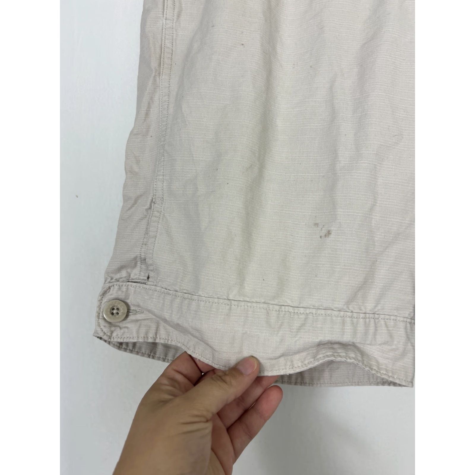 Vintage Woolrich Women Size 14 Beige Chino Shorts Elastic Waist Cotton User: Woolrich Women's Size 14 Beige Chino Shorts Elastic Waist Cotton Size 36" / US 14 / IT 50 - 2 Thumbnail