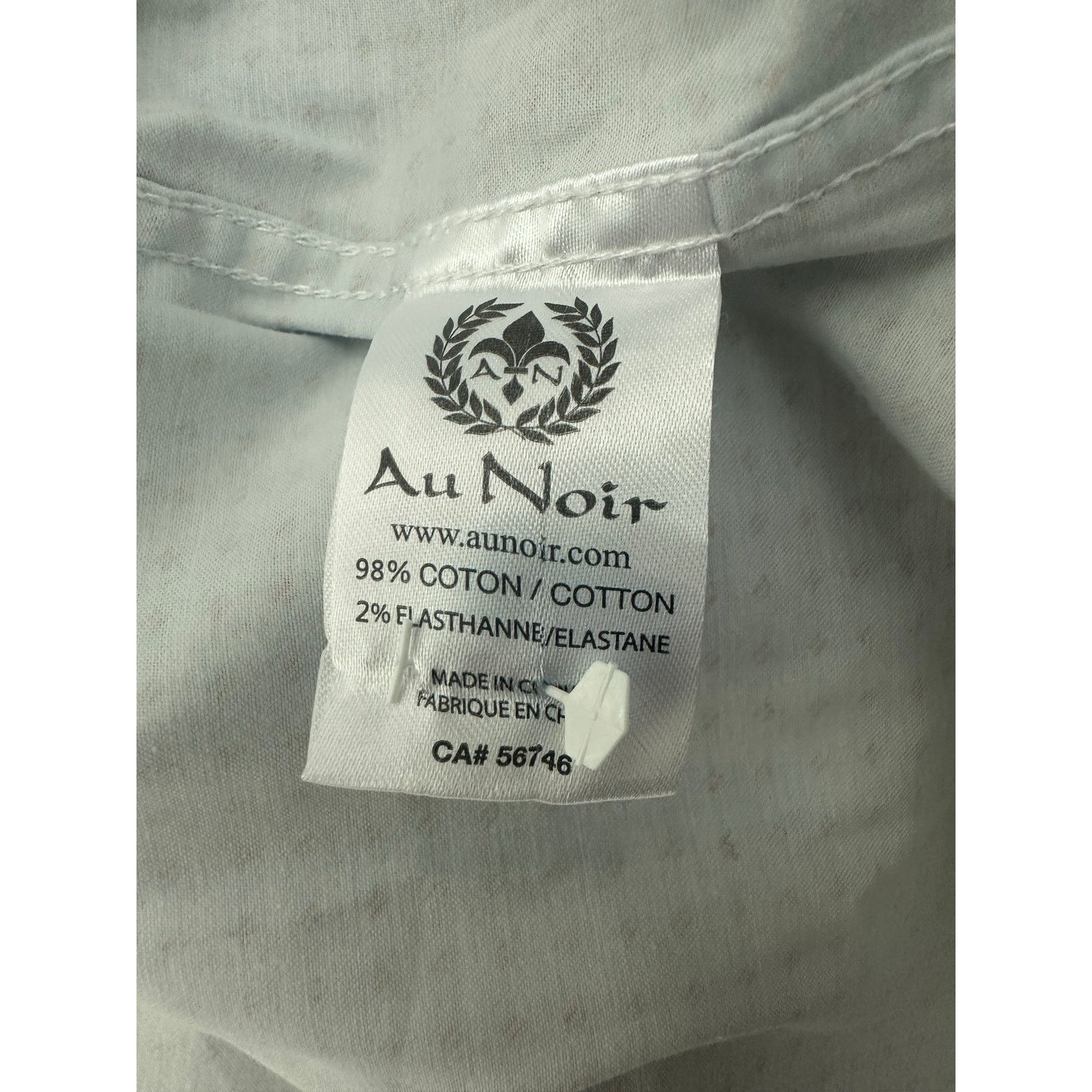 Au Noir Au Noir stretch shirt mens button up size small Size US S / EU 44-46 / 1 - 3 Thumbnail