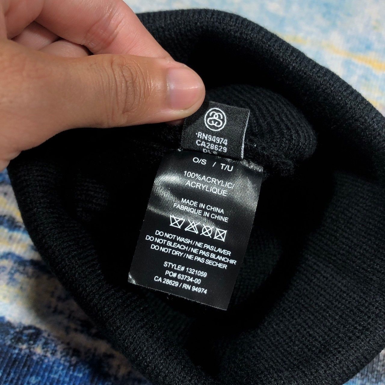 Stussy × Vintage Stussy Design Corp Cuff Beanie Size ONE SIZE - 5 Thumbnail