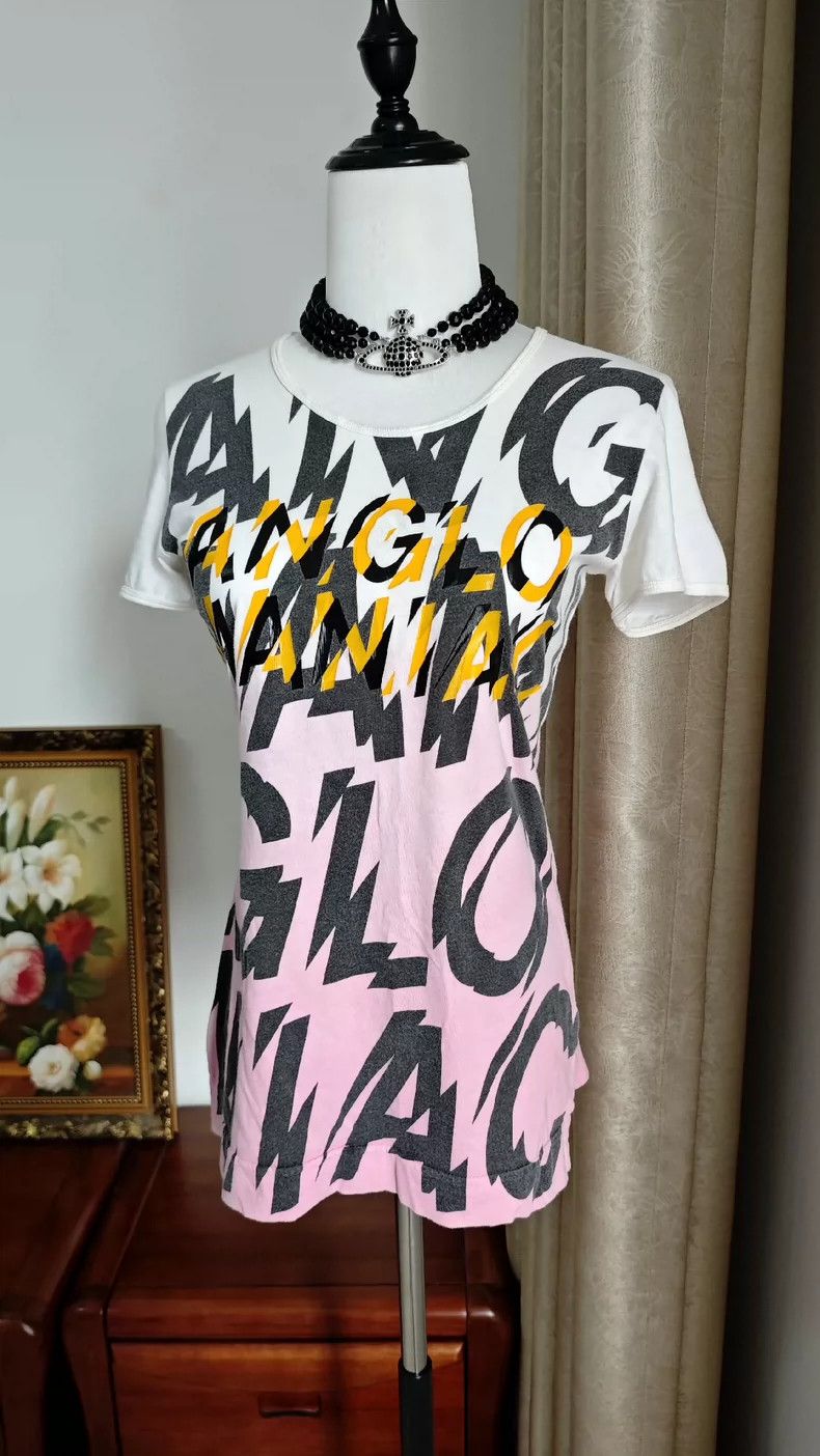 Vivienne Westwood Vivienne Westwood Gradually pink lightning print T-shirt Size S / US 4 / IT 40 - 2 Thumbnail