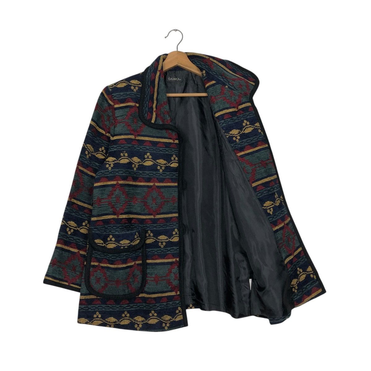 Japanese Brand 🔥VINTAGE CHORE WORK JACKET GAMZA NAVAJO DESIGN ISSEY MIYAKE Size US M / EU 48-50 / 2 - 13 Thumbnail