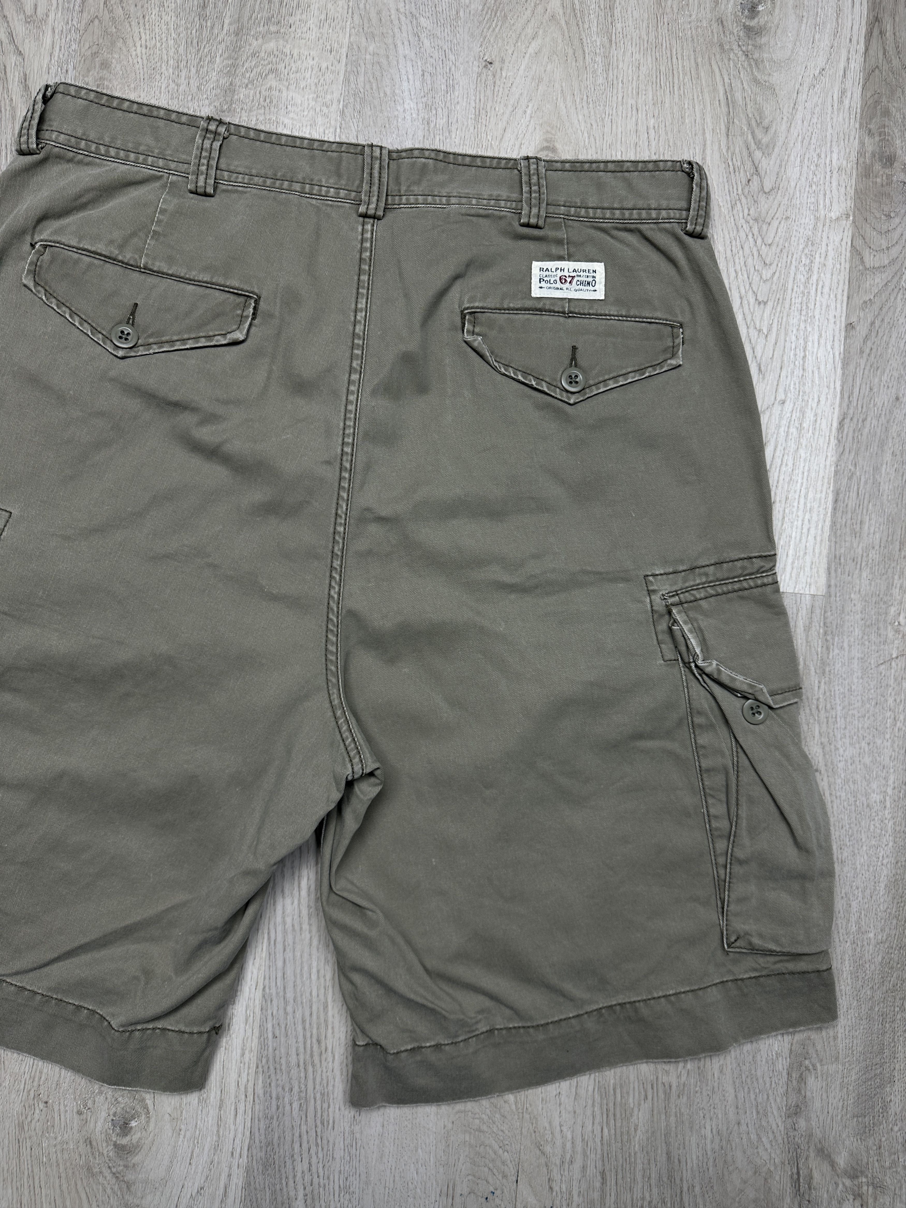 Polo Ralph Lauren Polo Ralph Lauren Vintage Mens Cargo Shorts Size US 34 / EU 50 - 8 Thumbnail
