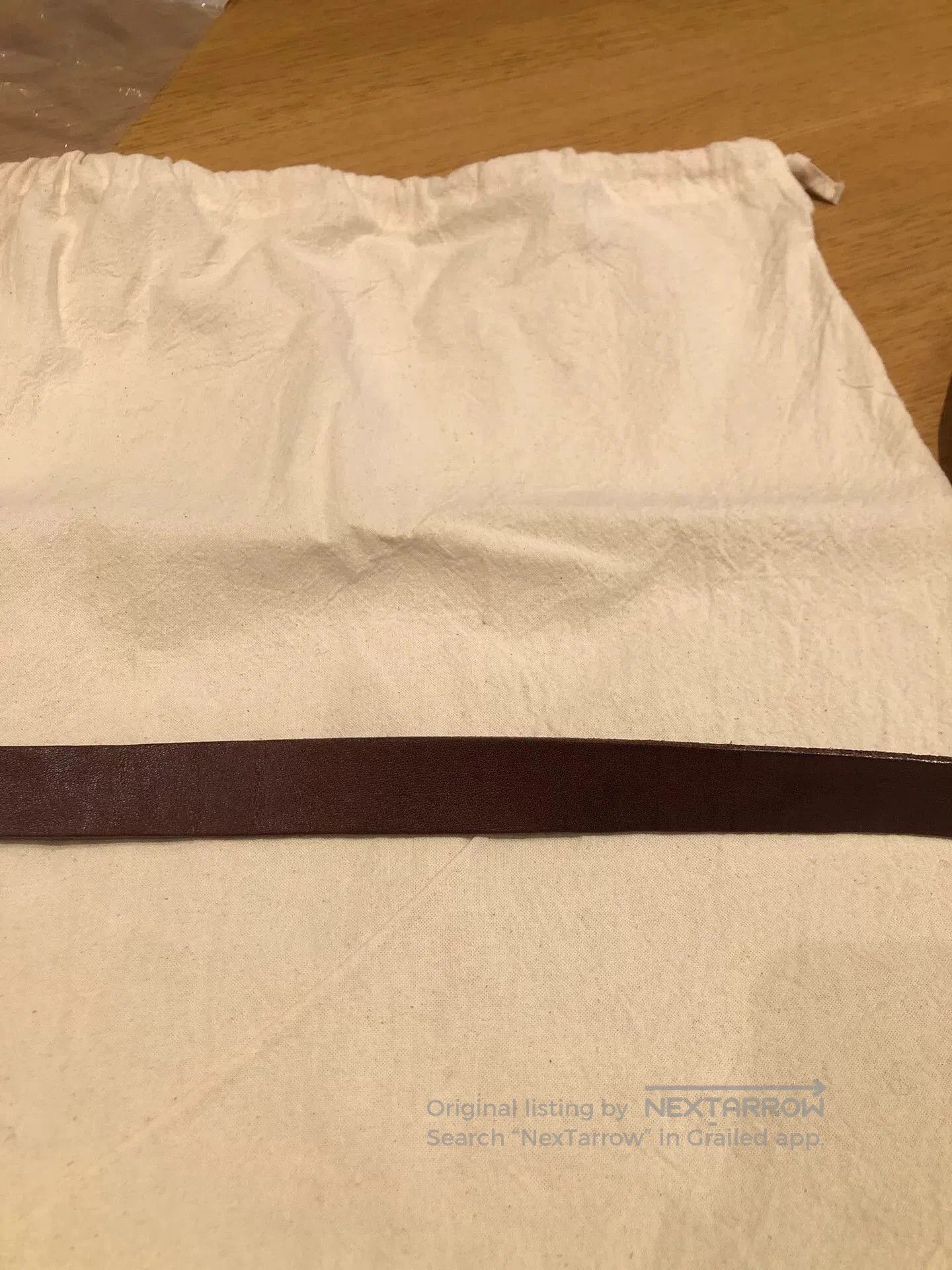 Taiga Takahashi T.T Taiga Takahashi Leather Belt. Size ONE SIZE - 7 Thumbnail