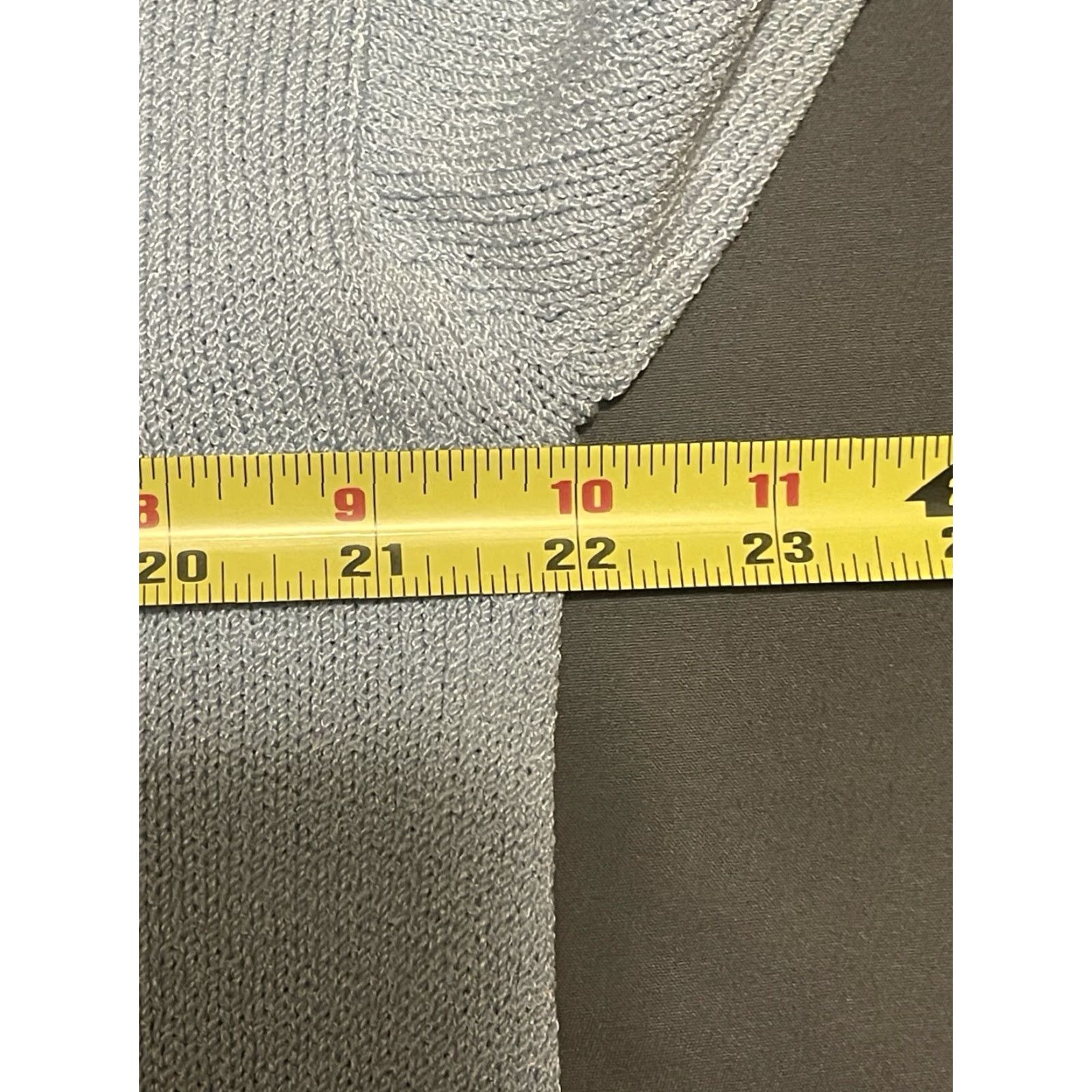 St. John St. John Sport Jacket Knit Zip-Up Wool Blend Light Blue Made In USA - Women's Large Size L / US 10 / IT 46 - 3 Thumbnail