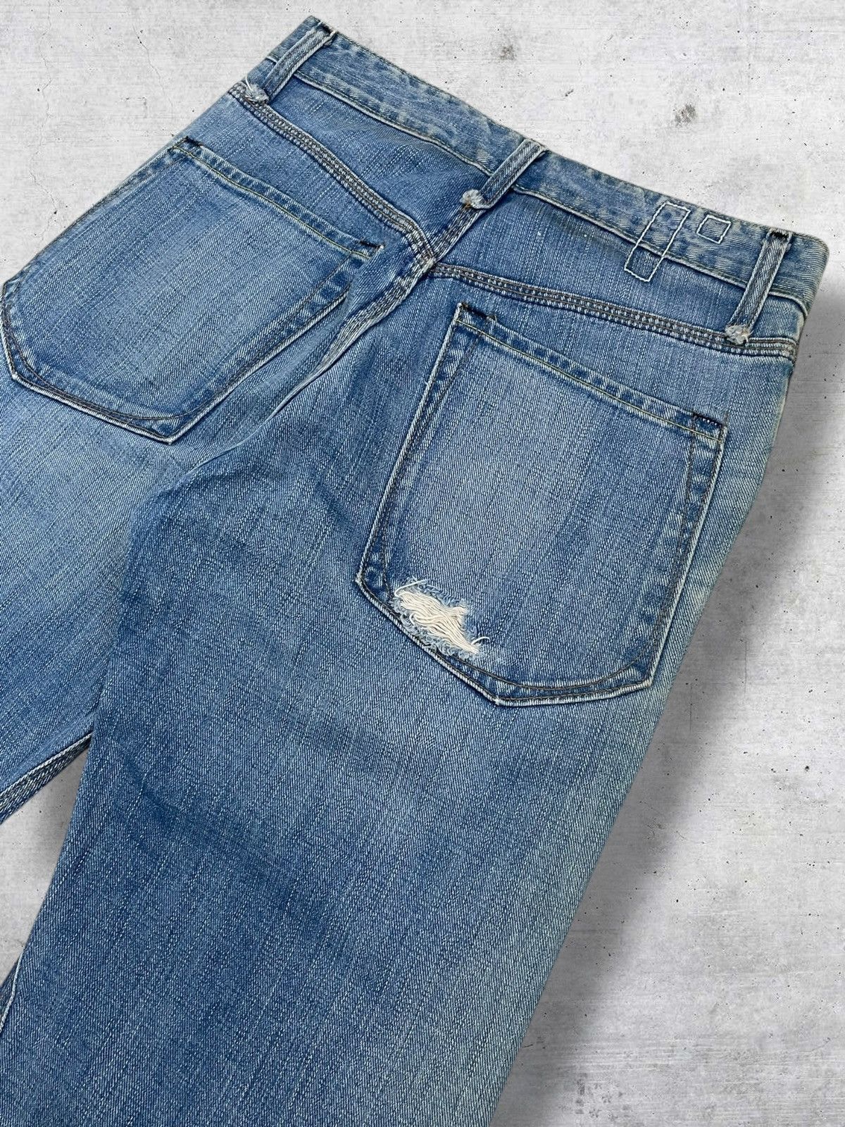 Rogan VINTAGE DESIGNER DISTRESSED PATCHWORK USA ROGAN DENIM STREET Size US 28 / EU 44 - 11 Thumbnail