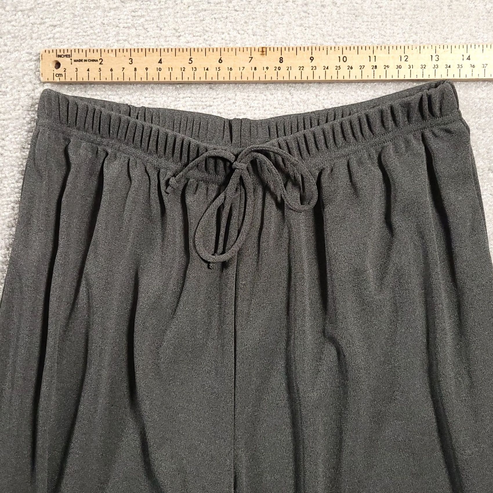 Lee Vintage Kathie Lee Collection Womens Sz L Pull-On Casual Dress Pants Gray Size 36" / US 14 / IT 50 - 3 Thumbnail