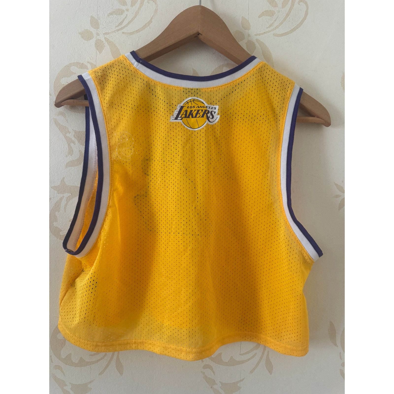Champion Ladies NBA Ultra Game Los Angeles Lakers Cropped Jersey Med Size US M / EU 48-50 / 2 - 2 Thumbnail
