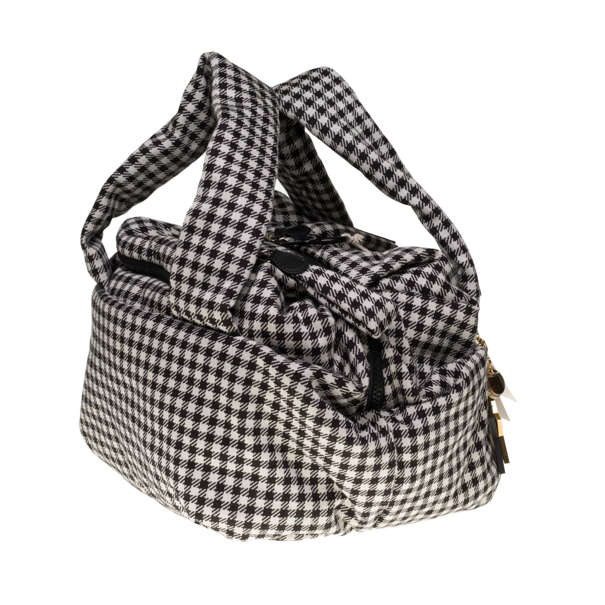 Chloe CHLOE Bag in Black & White Cotton Size ONE SIZE - 4 Thumbnail