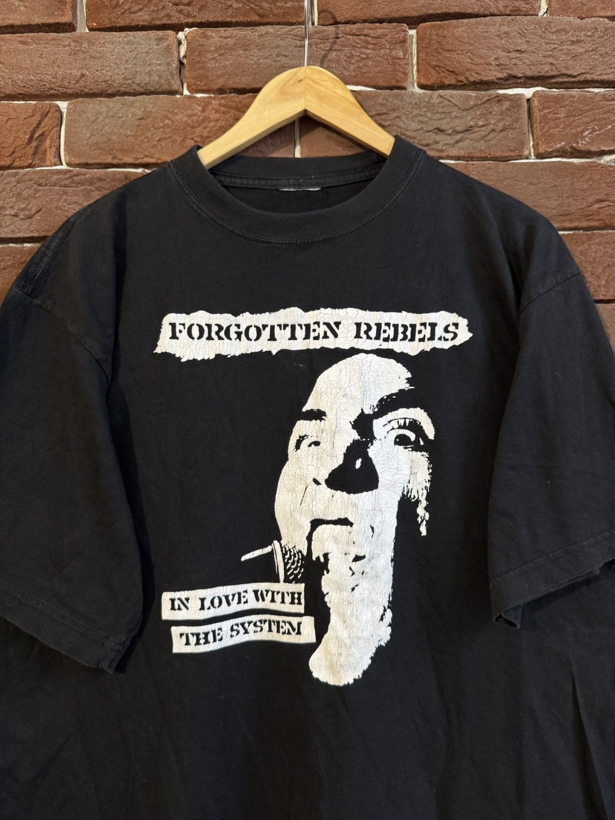 Band Tees Rare 90s Forgotten Rebels System Vintage Punk Rock Band Tee Size US XL / EU 56 / 4 - 3 Thumbnail