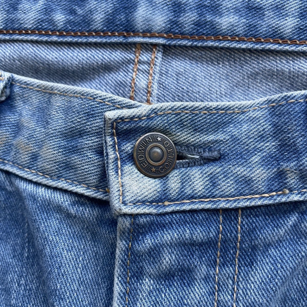 Edwin W32x31 Vintage Edwin 403 Japan Jeans Lightwashed Denim Pants Size US 32 / EU 48 - 6 Thumbnail