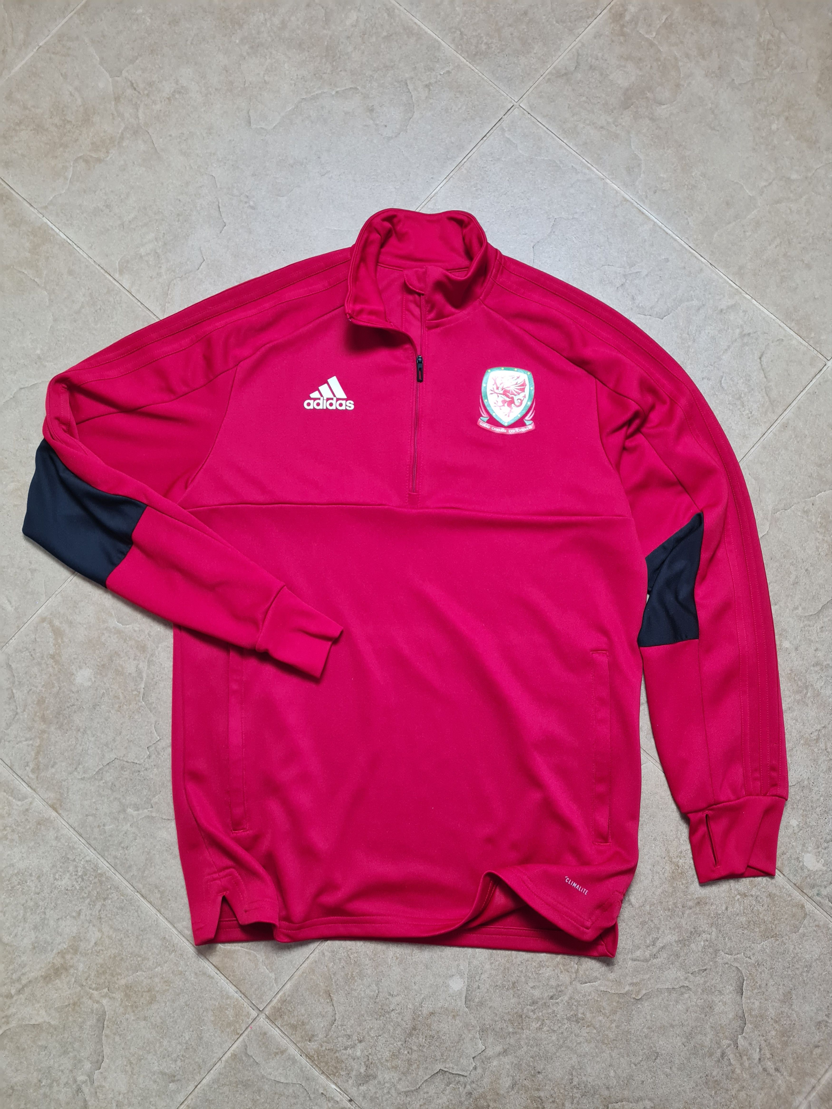 Adidas Training Track Adidas 19-20 Wales Maillot Trikot Camiseta Size US M / EU 48-50 / 2 - 6 Thumbnail