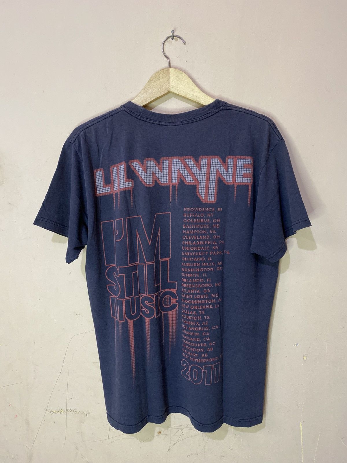 Rap Tees ‼️Crazy Faded‼️Lil Wayne Tour 2011 Rap Tees Size US M / EU 48-50 / 2 - 8 Thumbnail