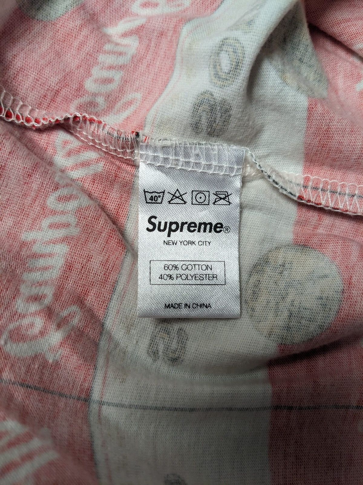 Supreme SS12 Supreme Campbell's Soup Tee T-shirt L Large 2012 Size US L / EU 52-54 / 3 - 8 Thumbnail