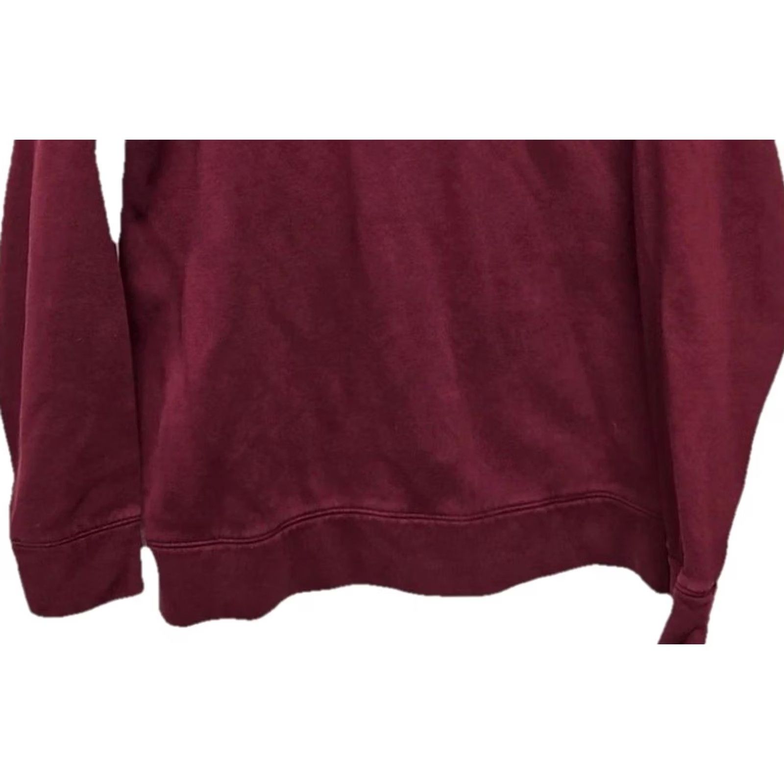 Under Armour Under Armour Men Burgundy Pullover Hoodie Fleece Crew Neck Relaxed Fit M Casual Hooded Size US M / EU 48-50 / 2 - 7 Thumbnail