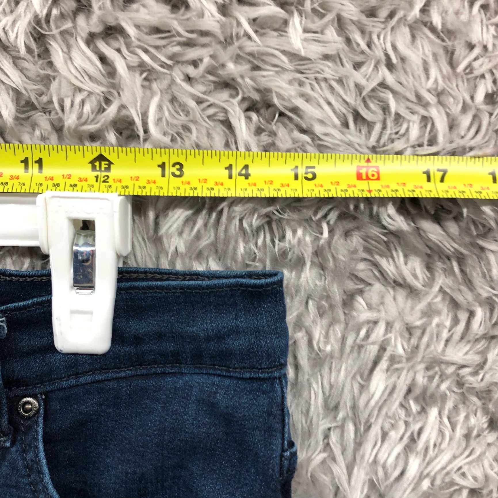 Lee Lee Jeans Womens 6 Jeans Mid Rise Dark Wash Blue Denim Straight Leg Relaxed Fit Womens Lee Jeans Size 28" / US 6 / IT 42 - 2 Thumbnail