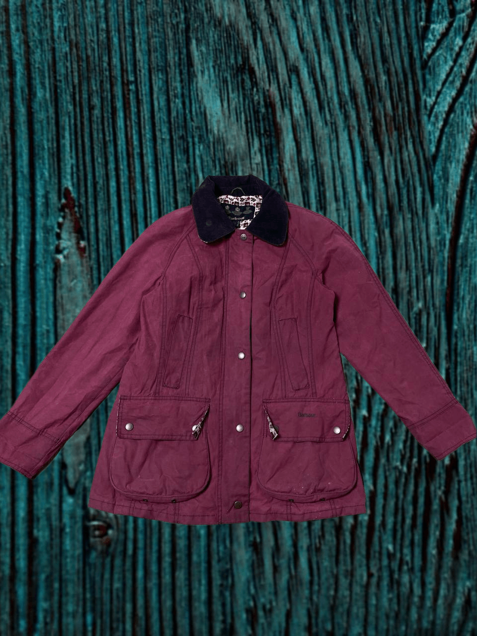 Vintage Down Jacket Logo Barbour Y2K Streetwear