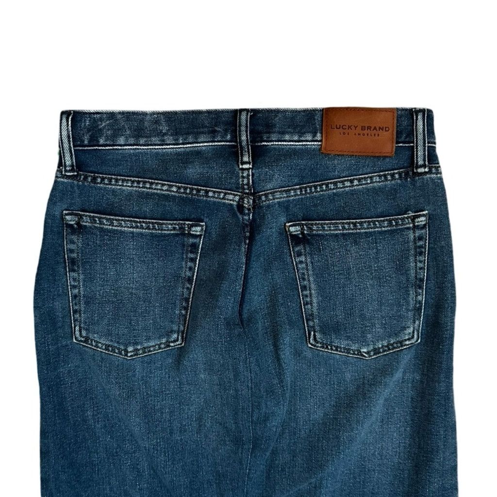 Lucky Brand Lucky Brand Jean Midi Skirt Blue Size 6. Size 28" / US 6 / IT 42 - 9 Thumbnail