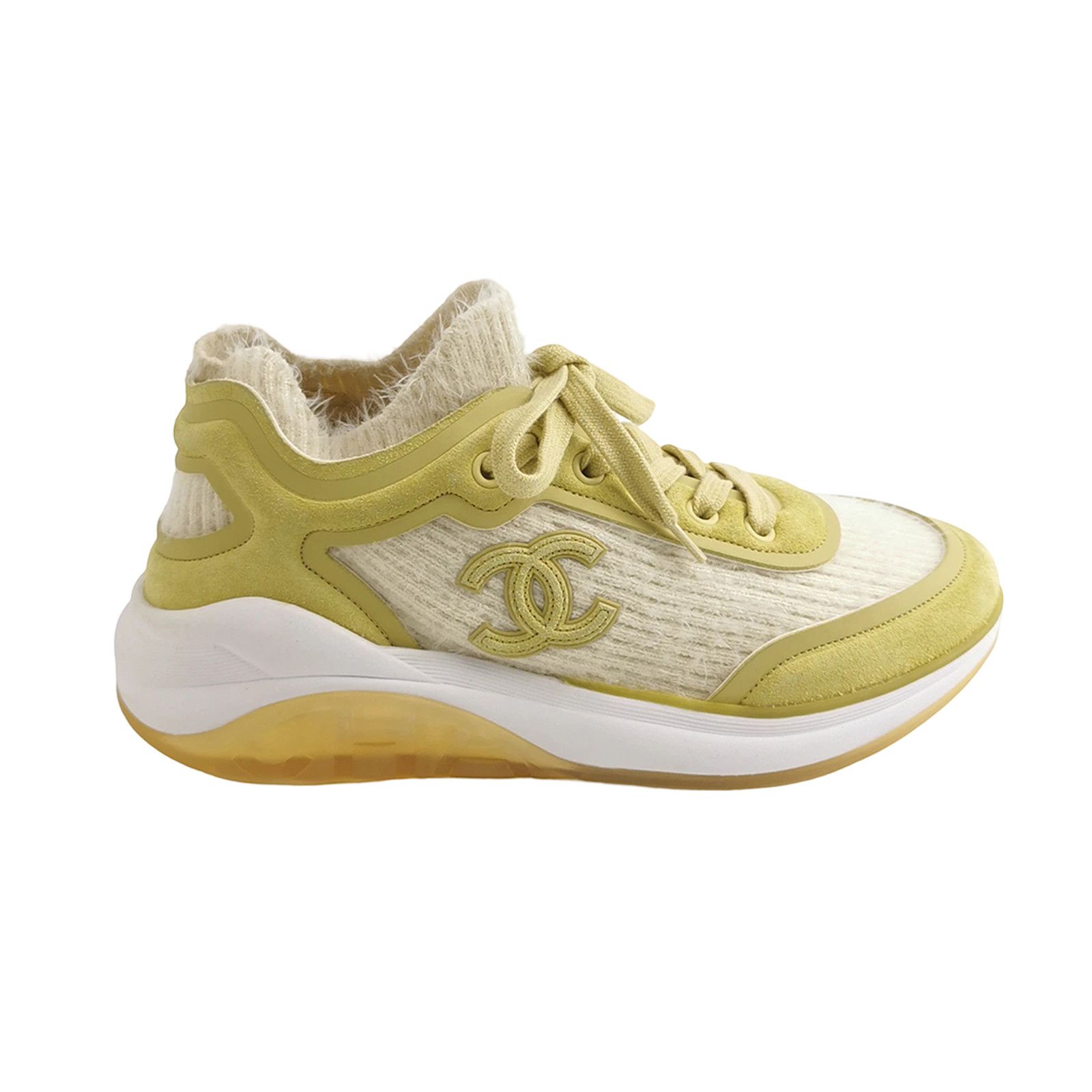 Chanel Chanel Women 5-5 Lowtop Sneakers Size US 5.5 / IT 35.5 - 1 Thumbnail