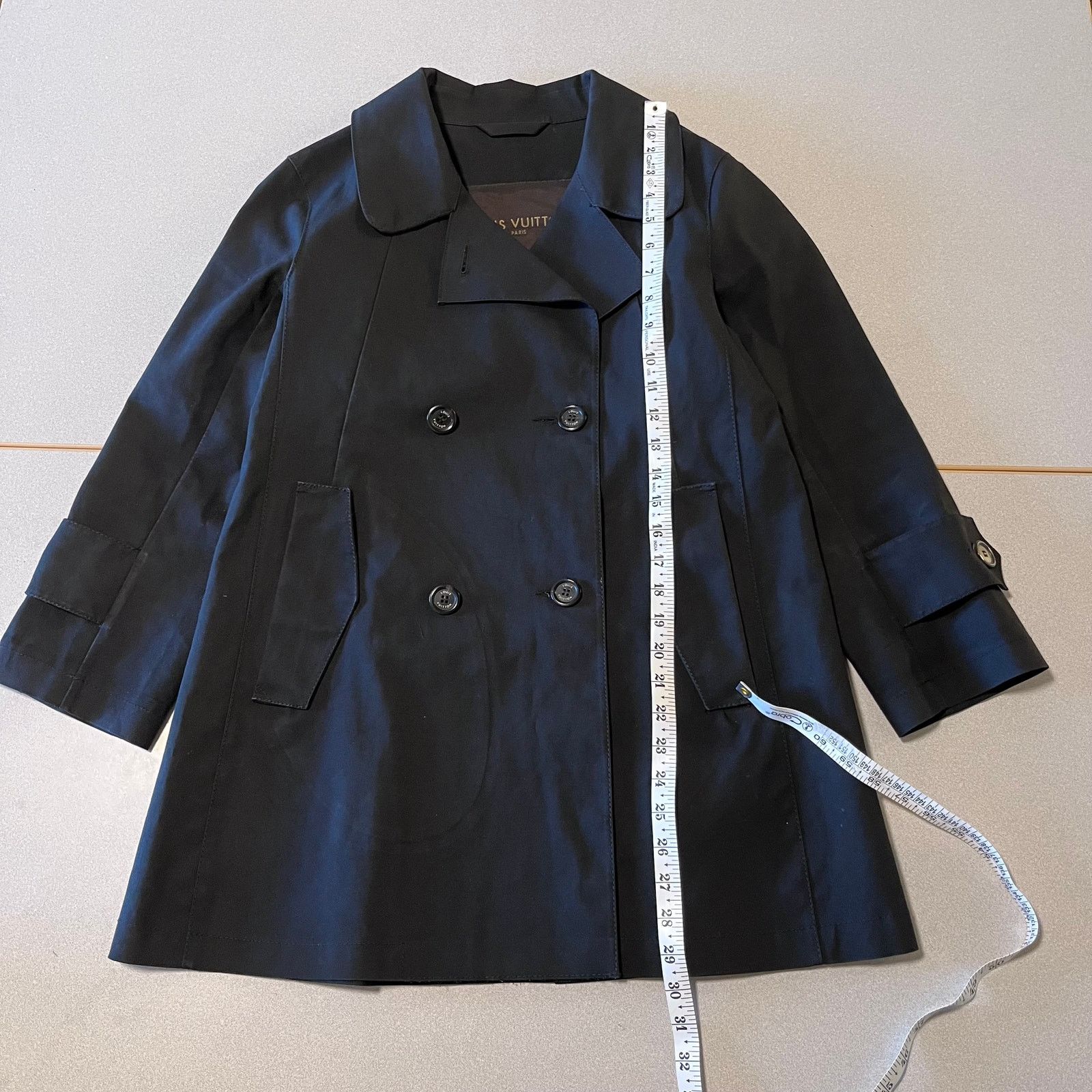 Louis Vuitton Louis Vuitton Leopard Lined Double-Breasted Mackintosh Coat Size S / US 4 / IT 40 - 4 Thumbnail