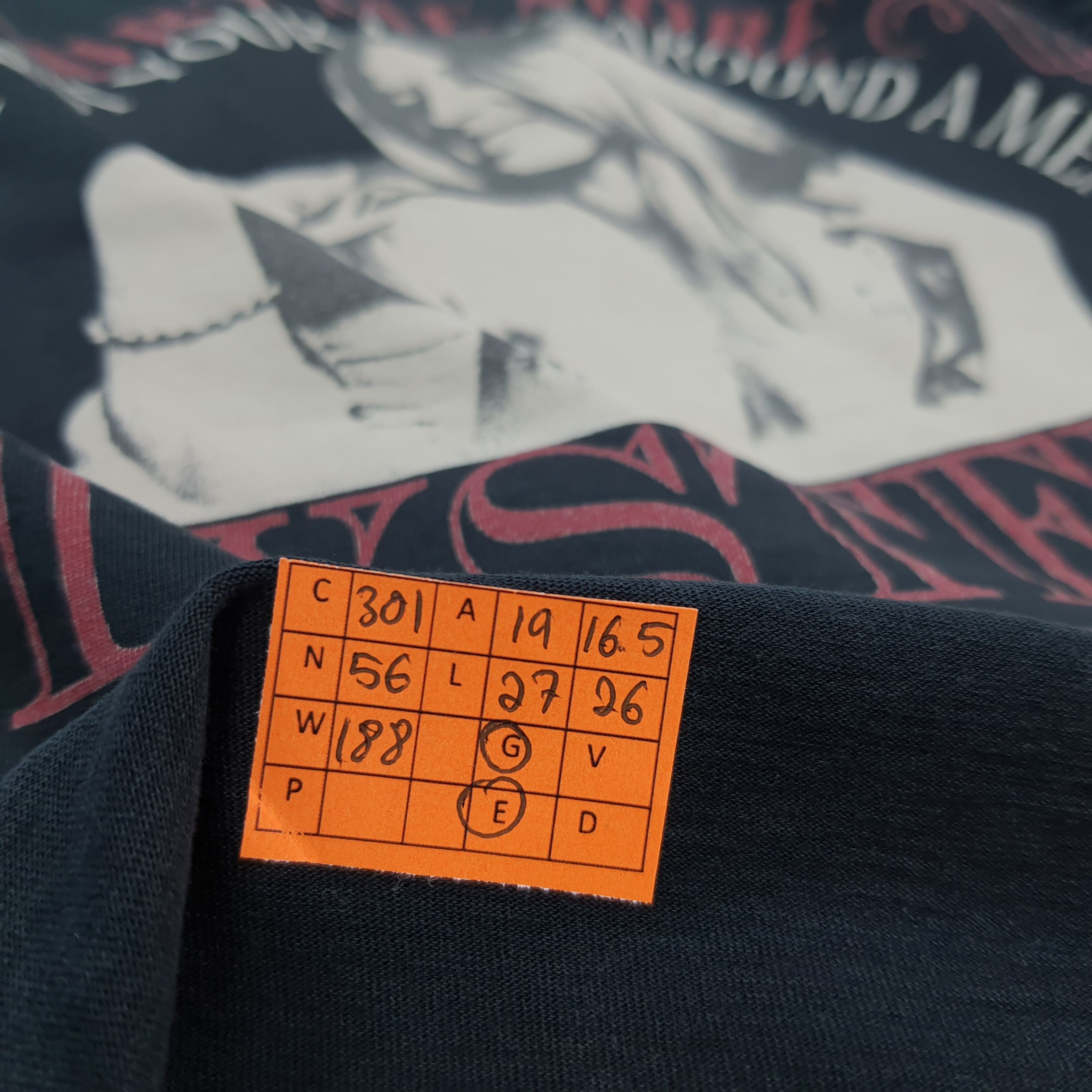 Hysteric Glamour Vintage Hysteric Glamour Graphic Long Sleeve Tshirt C301N56 Size US M / EU 48-50 / 2 - 8 Thumbnail