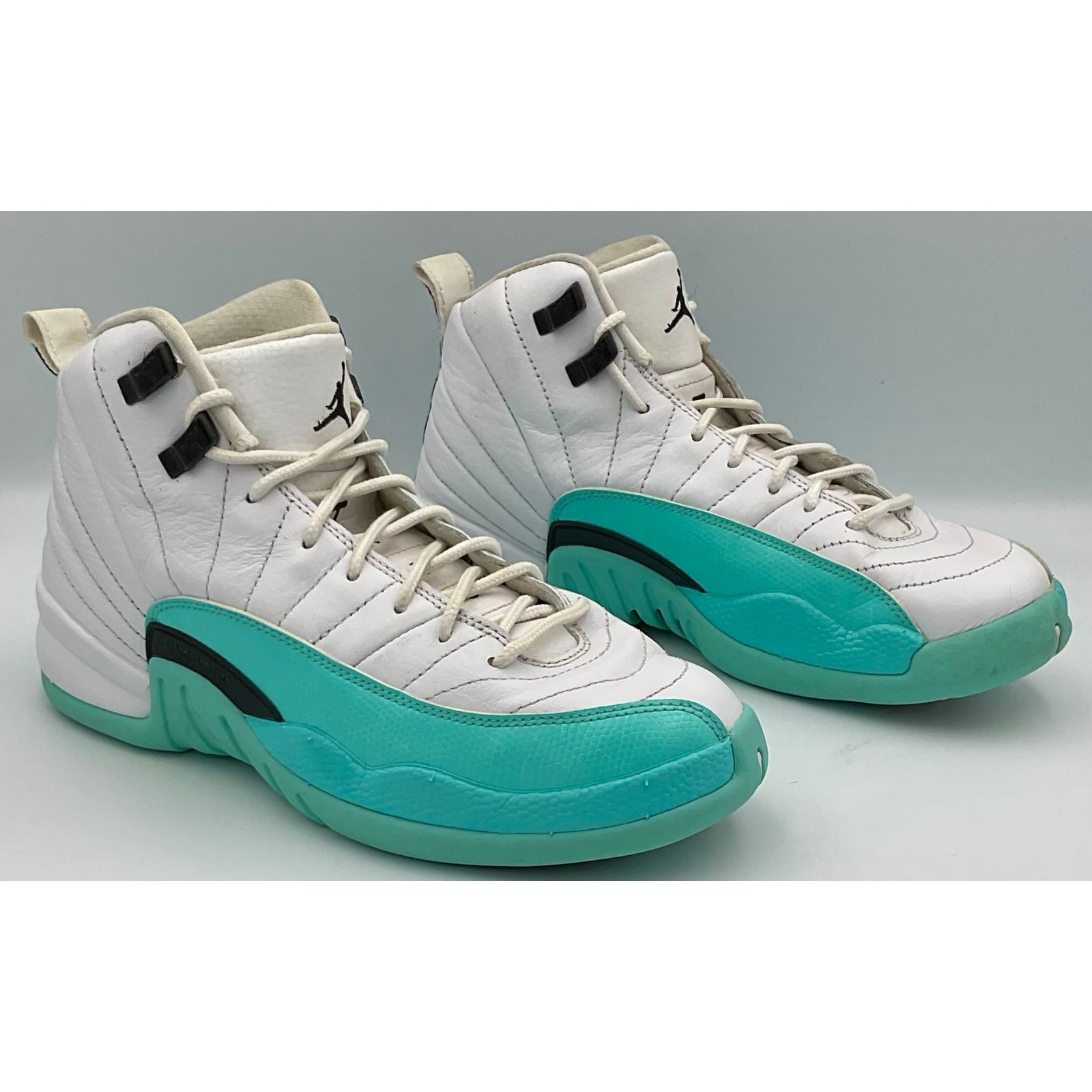 AIR JORDAN 12 RETRO LIGHT AQUA TEAL Sz 6.5 510815-100