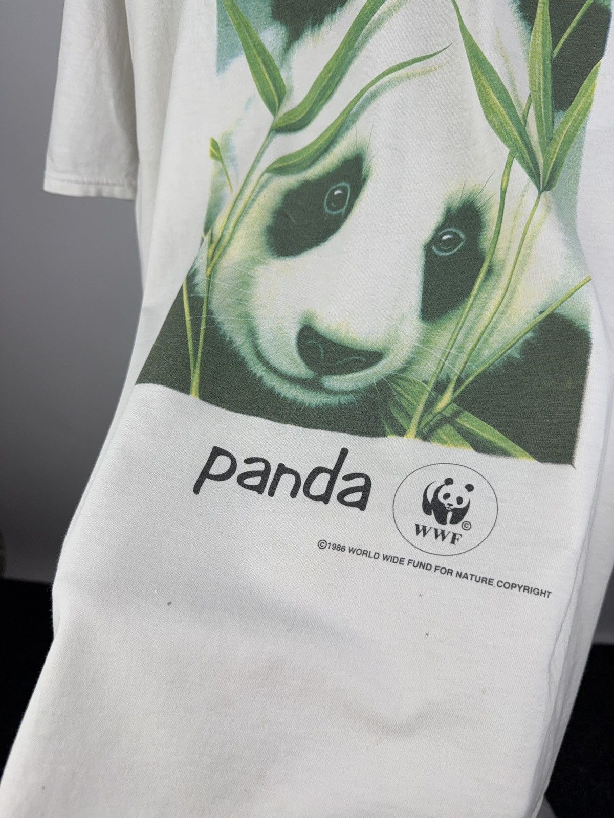 Other Vintage 1986 WWF Panda Sanctuary Tee Nature Graphic Size US L / EU 52-54 / 3 - 4 Thumbnail