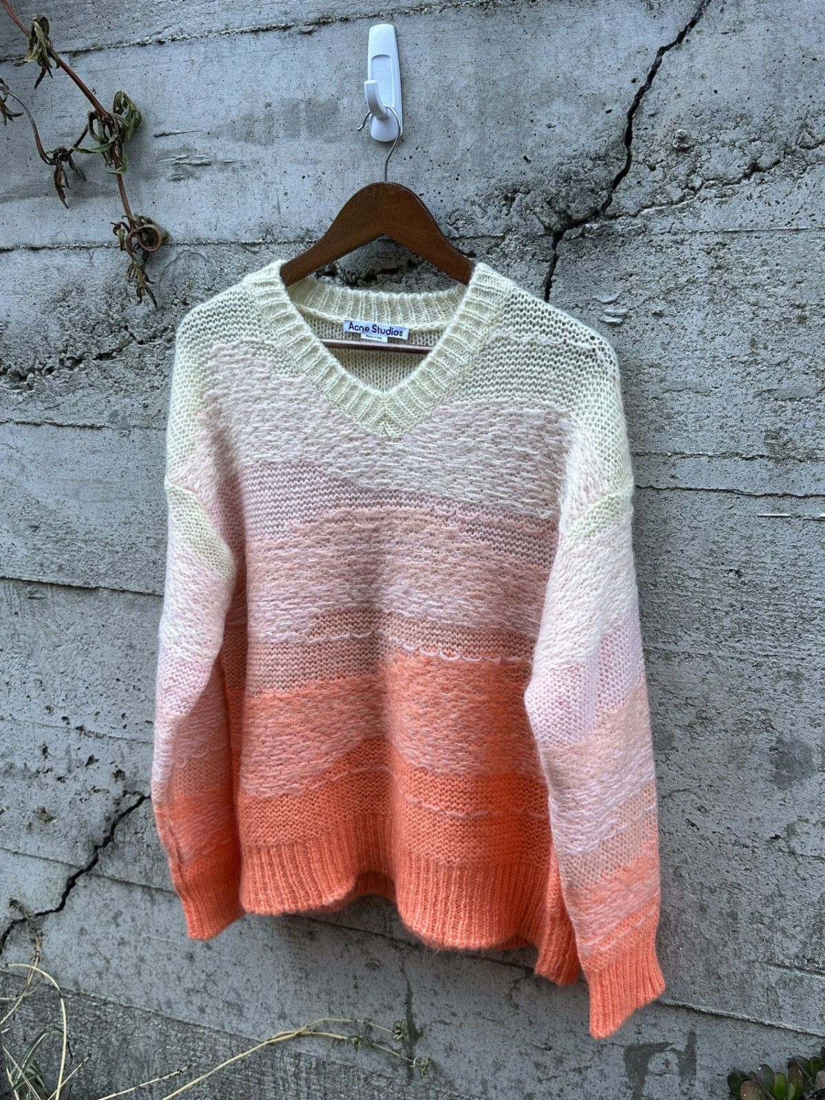 Acne Studios RARE GRAIL Acne Studios Sunkist gradient sweater | Grailed