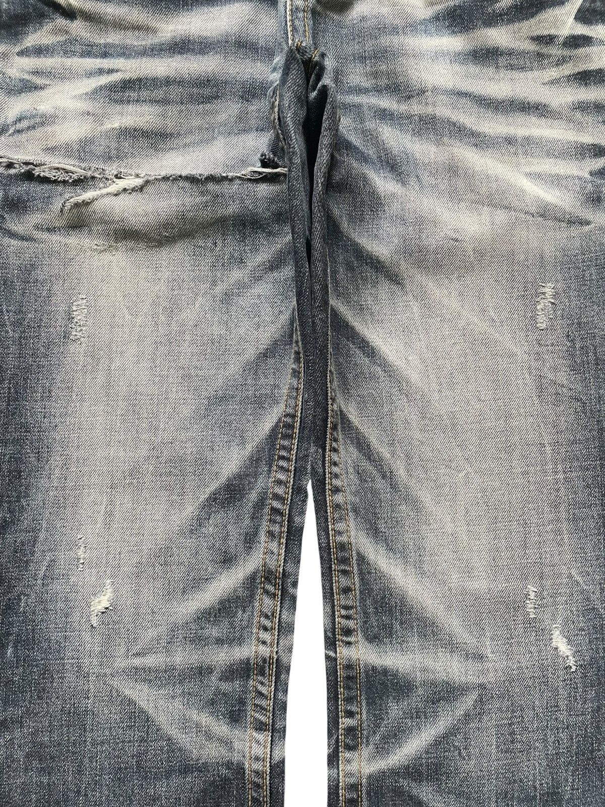 Japanese Brand Vintage Japanese Brand Clawmark Distressed Bootcut Jeans Size US 30 / EU 46 - 5 Thumbnail