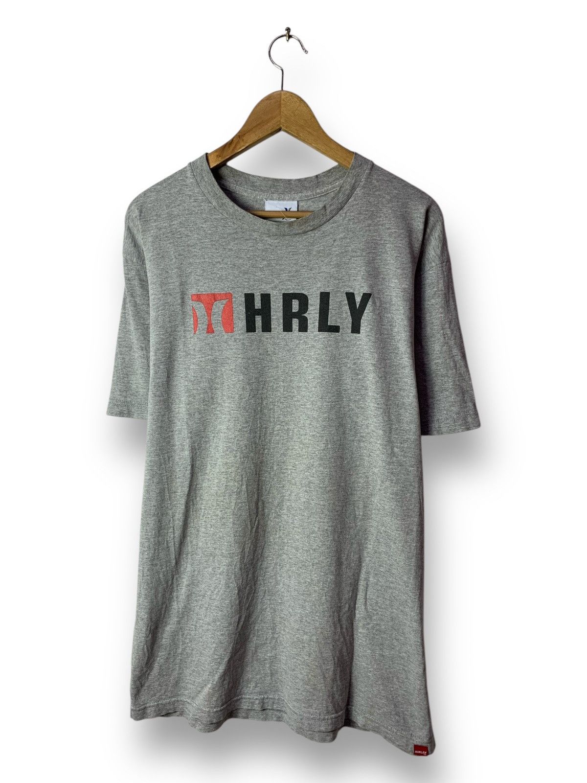 Hurley 🔥Vintage Y2K Hurley Big Logo Surf Skate Tees Streetwear Size US L / EU 52-54 / 3 - 1 Thumbnail