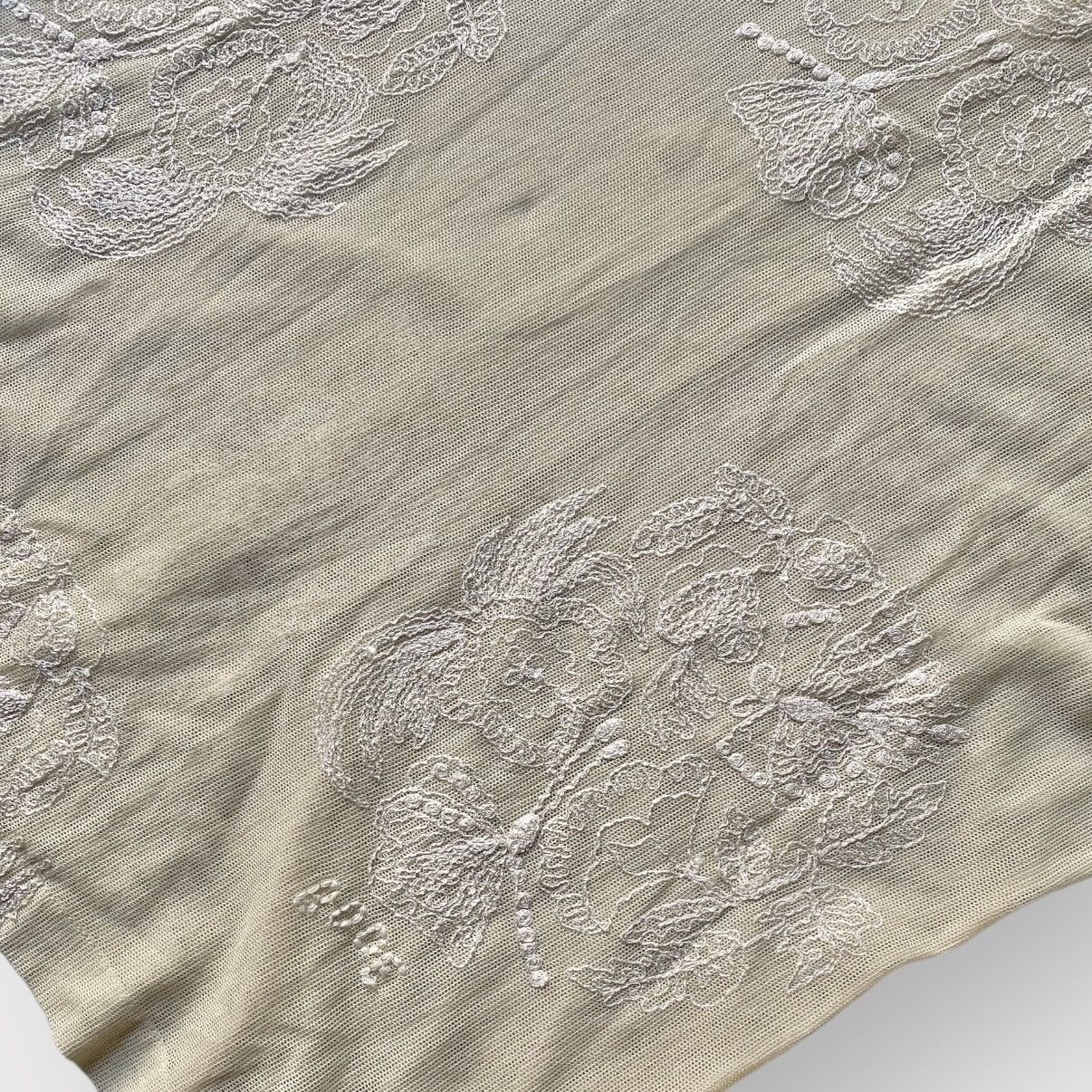 Bode Bode Moth Veil embroidered Mesh shirt Size US M / EU 48-50 / 2 - 9 Thumbnail