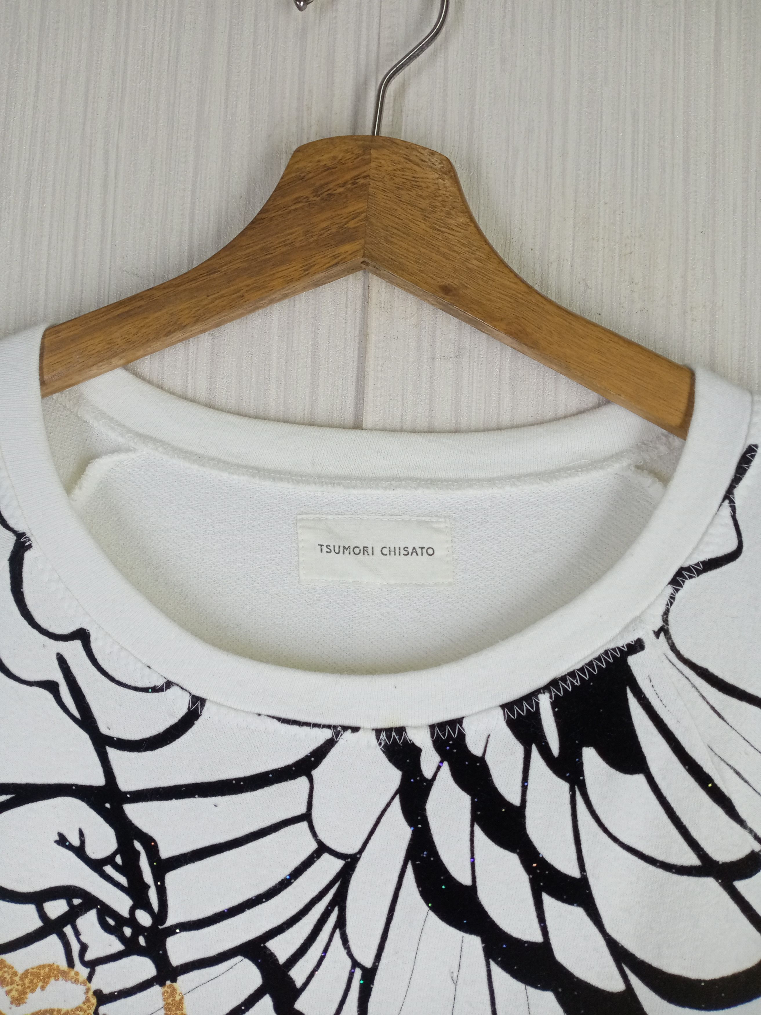 Issey Miyake Rare Vintage Tsumori Chisato Sweatshirt Size M / US 6-8 / IT 42-44 - 5 Thumbnail