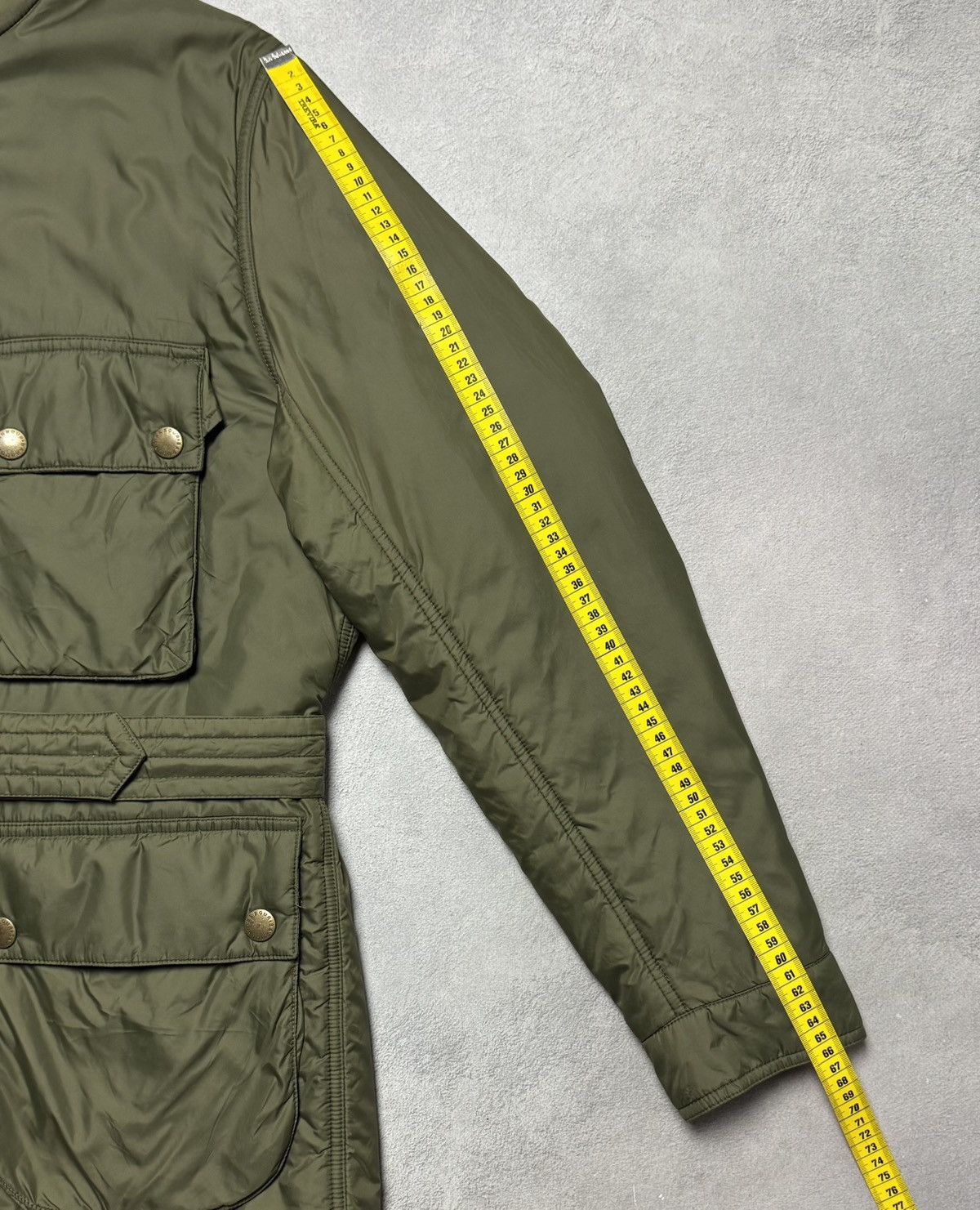 Barbour Barbour International Belted Quilted Jacket Logo Biker Size US M / EU 48-50 / 2 - 21 Thumbnail