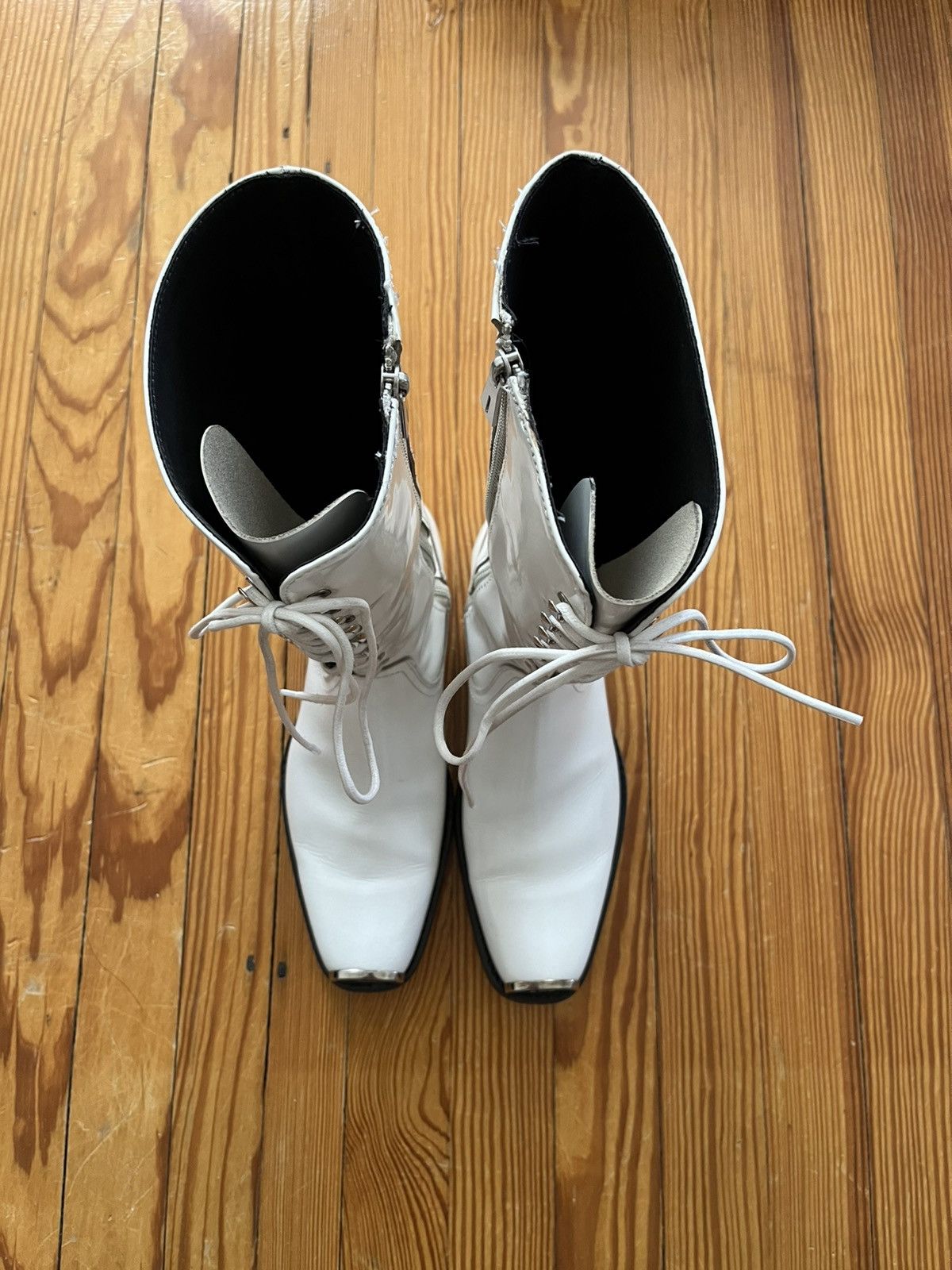 Calvin Klein 205W39NYC Raf Simons Calvin Klein 205W39NYC Side Zip Western Boot Size US 9 / EU 42 - 3 Thumbnail