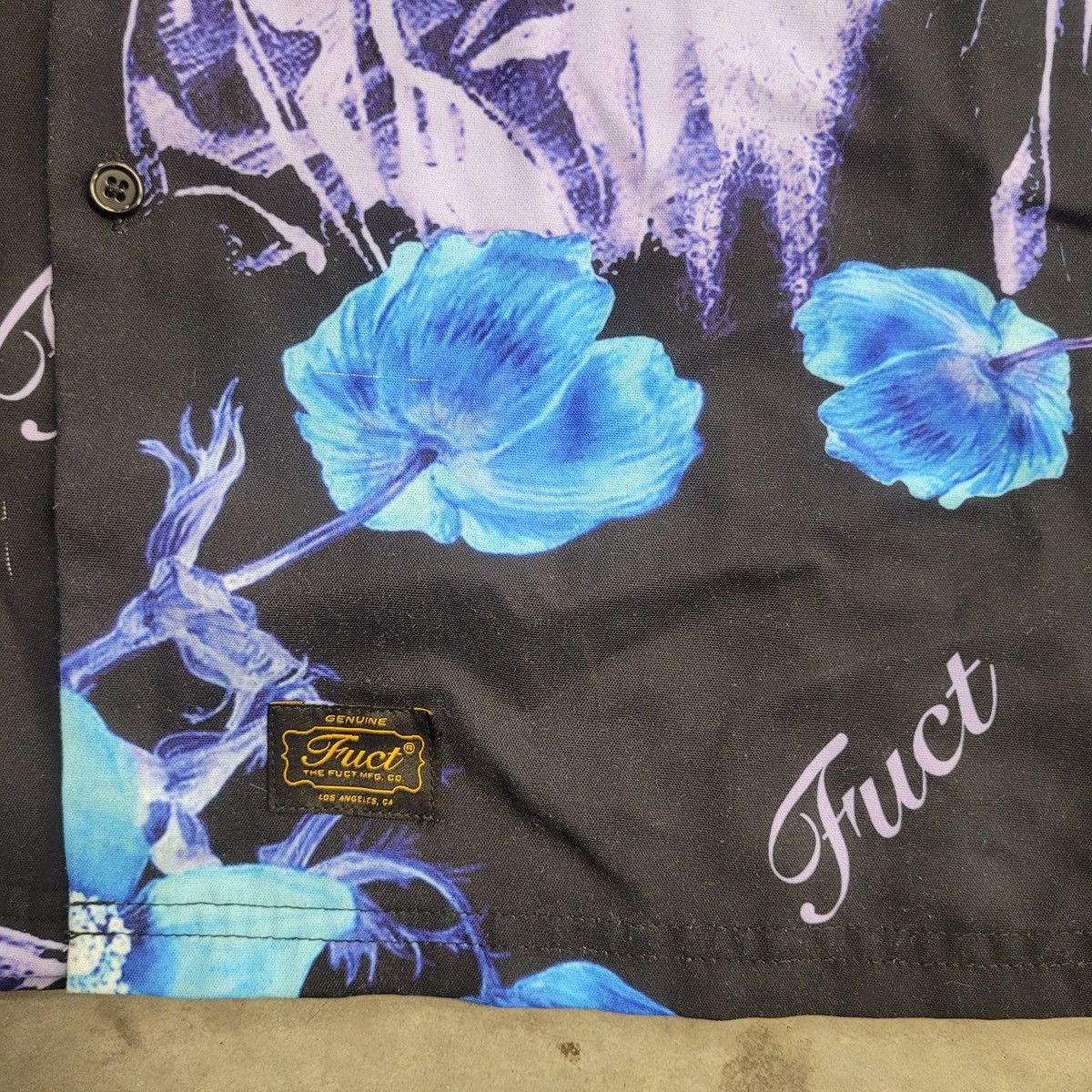 FUCT ⚔️ Fuct War on drugs Rayon ⚔️ Size US L / EU 52-54 / 3 - 3 Thumbnail