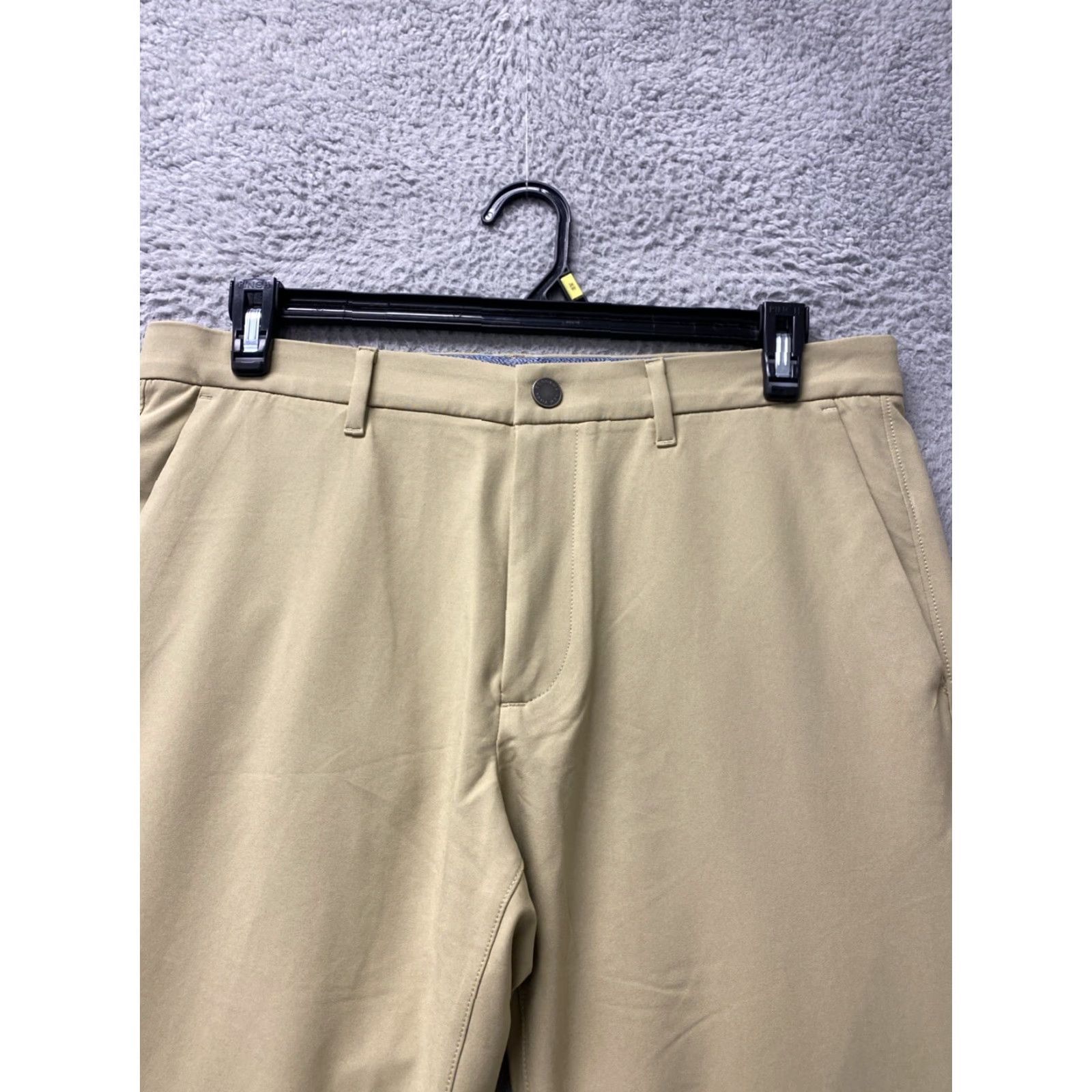 Bonobos VINTAGE Bonobos Men's Golf Pants Slim Fit Dress Pants Khaki Stretch 36x34 Inseam Mens Size US 36 / EU 52 - 2 Thumbnail