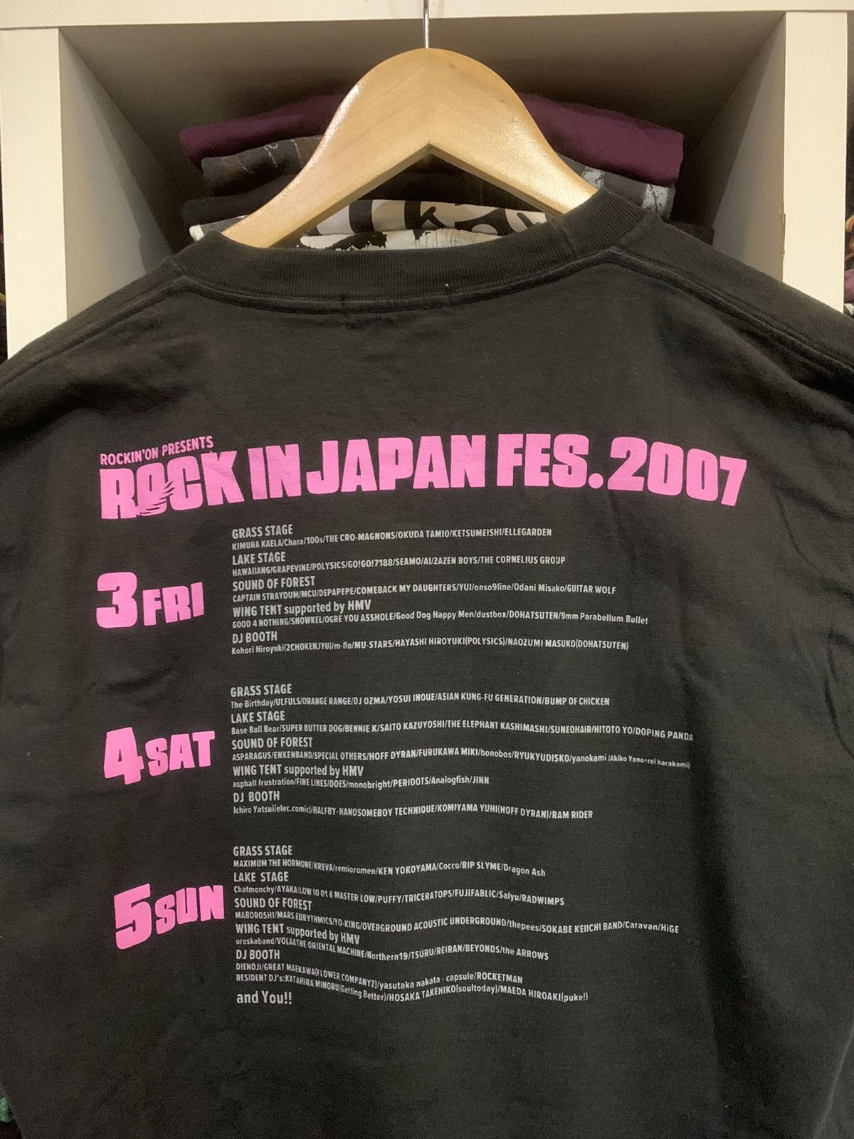 Band Tees × Vintage Rockin’on Tour Tee Size US L / EU 52-54 / 3 - 10 Thumbnail