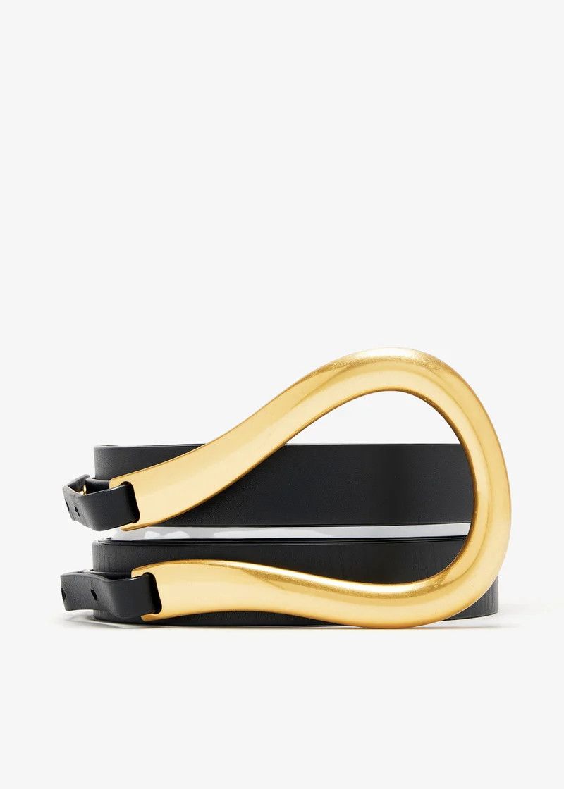 Bottega Veneta o1y0725 Size : M / Belt in Black Size ONE SIZE - 1 Thumbnail