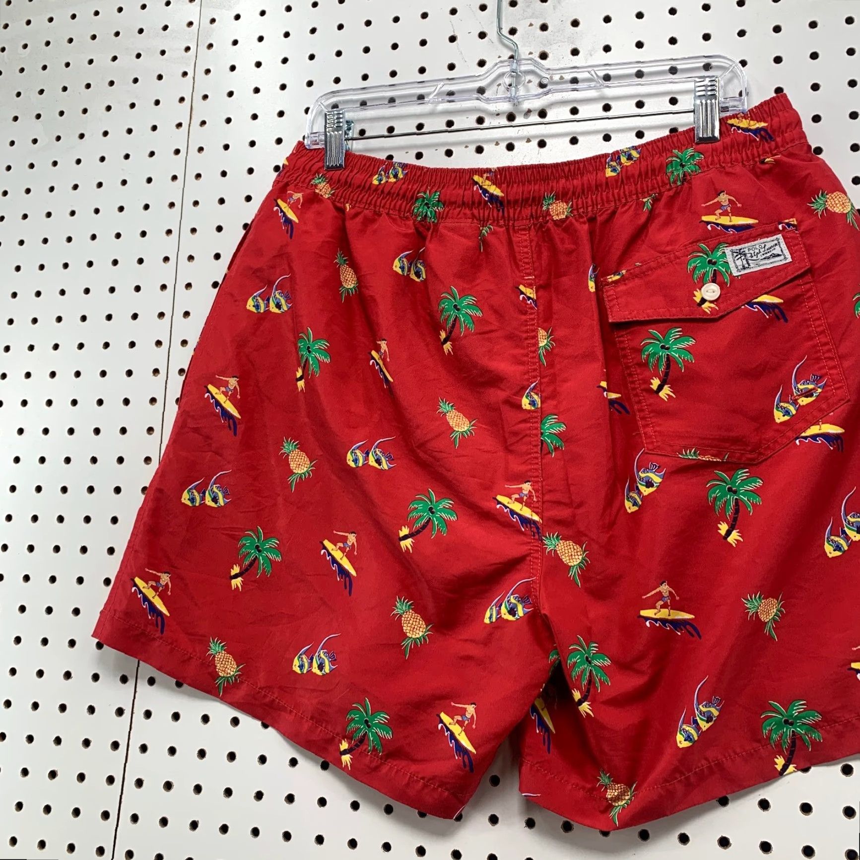 Polo Ralph Lauren Polo Ralph Lauren Swim Shorts Trunks Mens Size XL Pocket Drawstring Beach Surf Size US XL / EU 56 / 4 - 7 Thumbnail