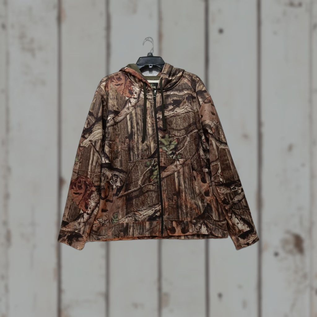 Realtree Realtree Camo RedHead Breakup Infinity Hunting Jacket M Hoodie Full Zip Bomber Hooded Mens Size US M / EU 48-50 / 2 - 1 Thumbnail