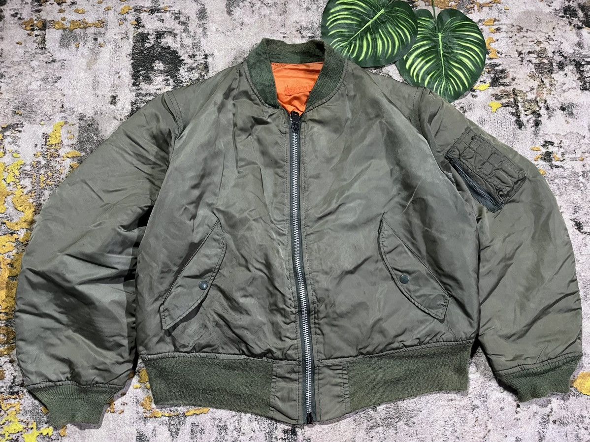 Vintage Ma-1 Flyers Bomber Jacket USA 80s 🇺🇸