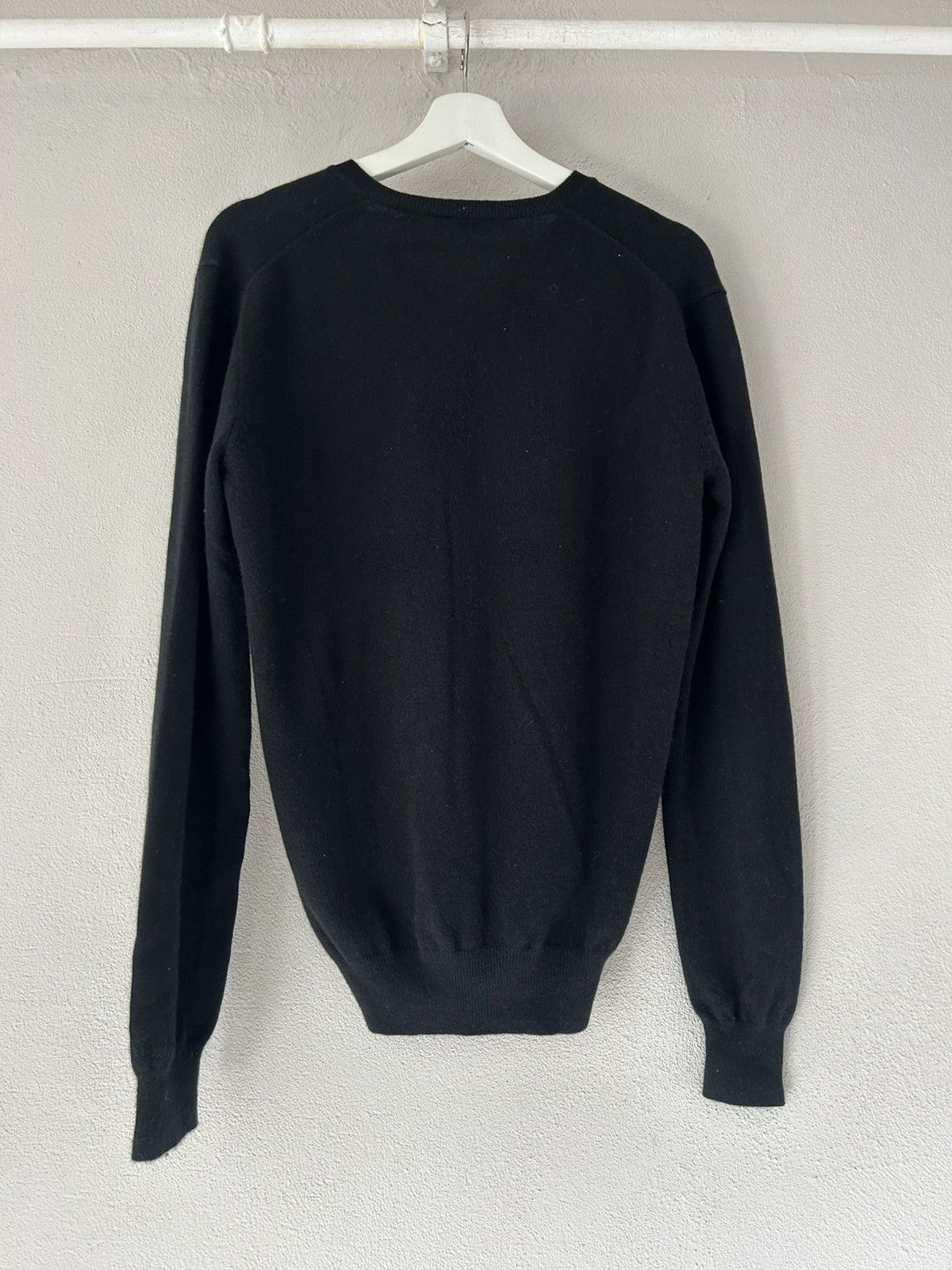 Prada Black V-Neck Sweater – Size 46 Size US S / EU 44-46 / 1 - 8 Thumbnail