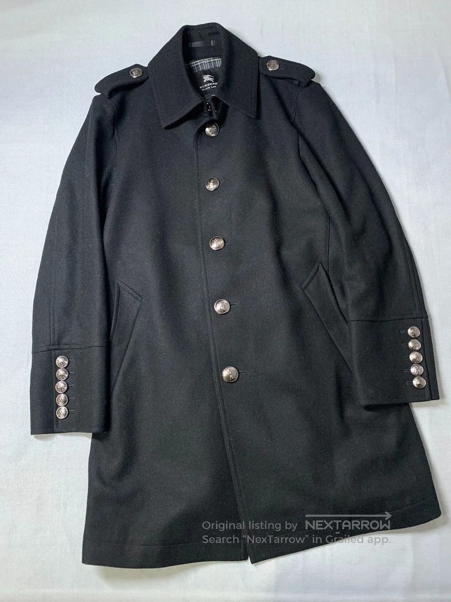 Burberry Burberry Black Label Wool Coat. Size US M / EU 48-50 / 2 - 2 Thumbnail