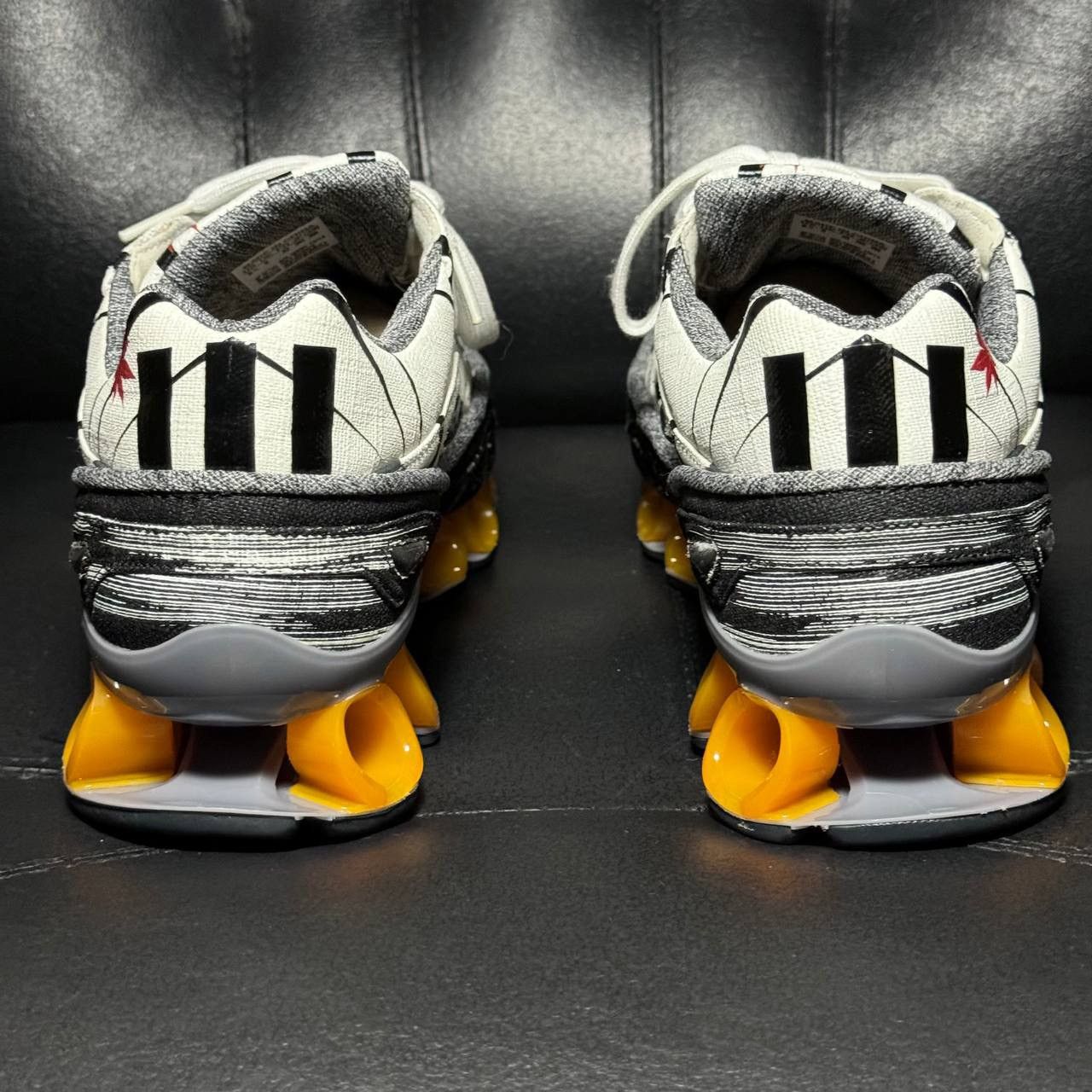 Adidas × Raf Simons Adidas Raf Simons Bounce Orange white 2014 Size US 8.5 / EU 41-42 - 2 Thumbnail