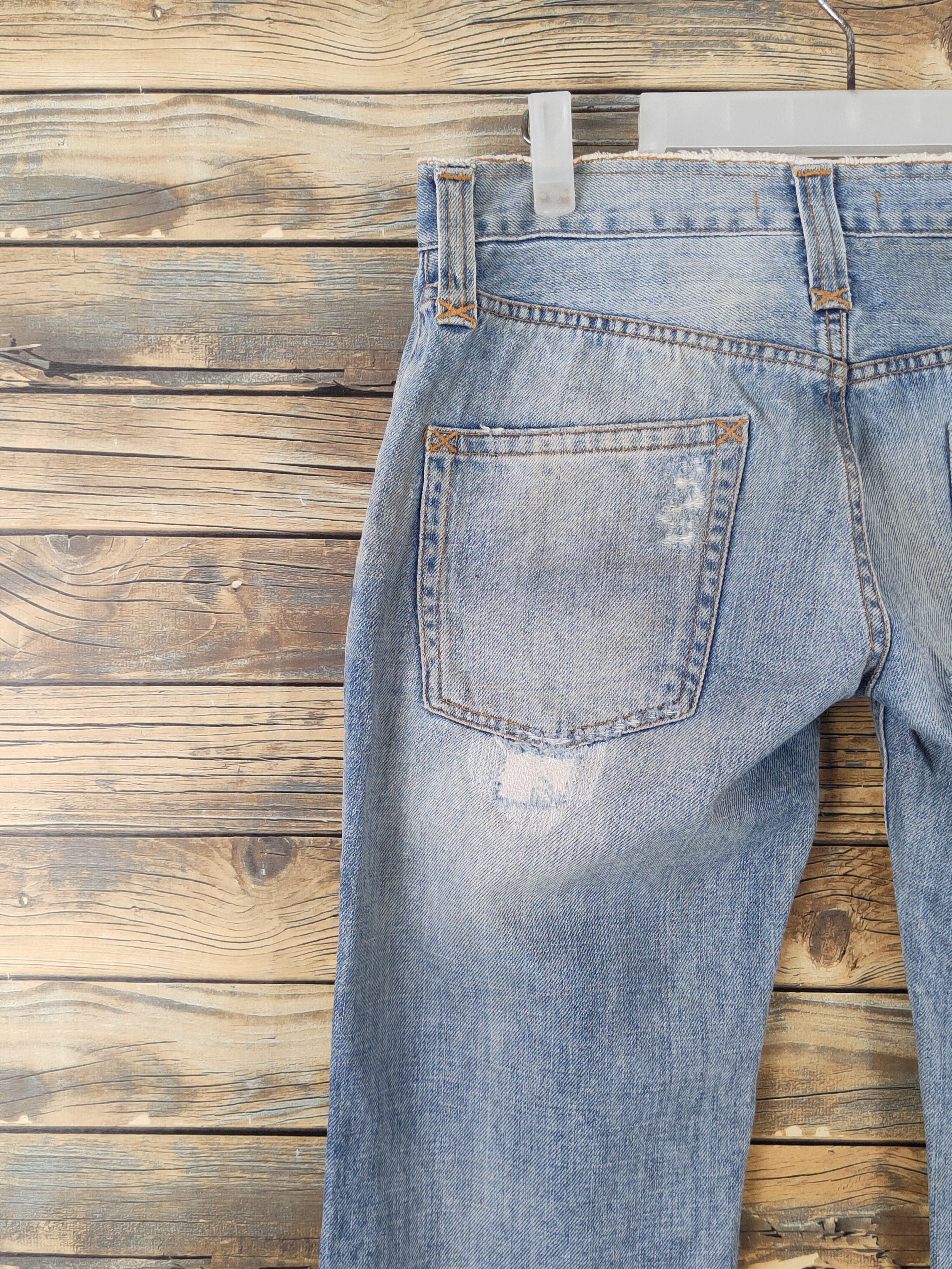 Dolce & Gabbana DL Dolce & Gabbana D&G Blue Distressed Ripped Jeans #W1867 Size 30" / US 8 / IT 44 - 9 Thumbnail