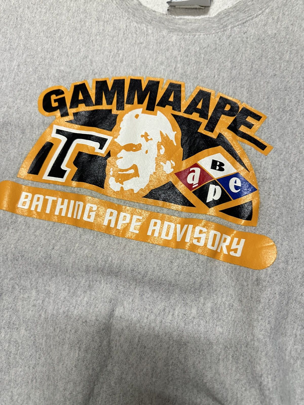 Bape Gamma Ape Crewneck Size US L / EU 52-54 / 3 - 3 Thumbnail