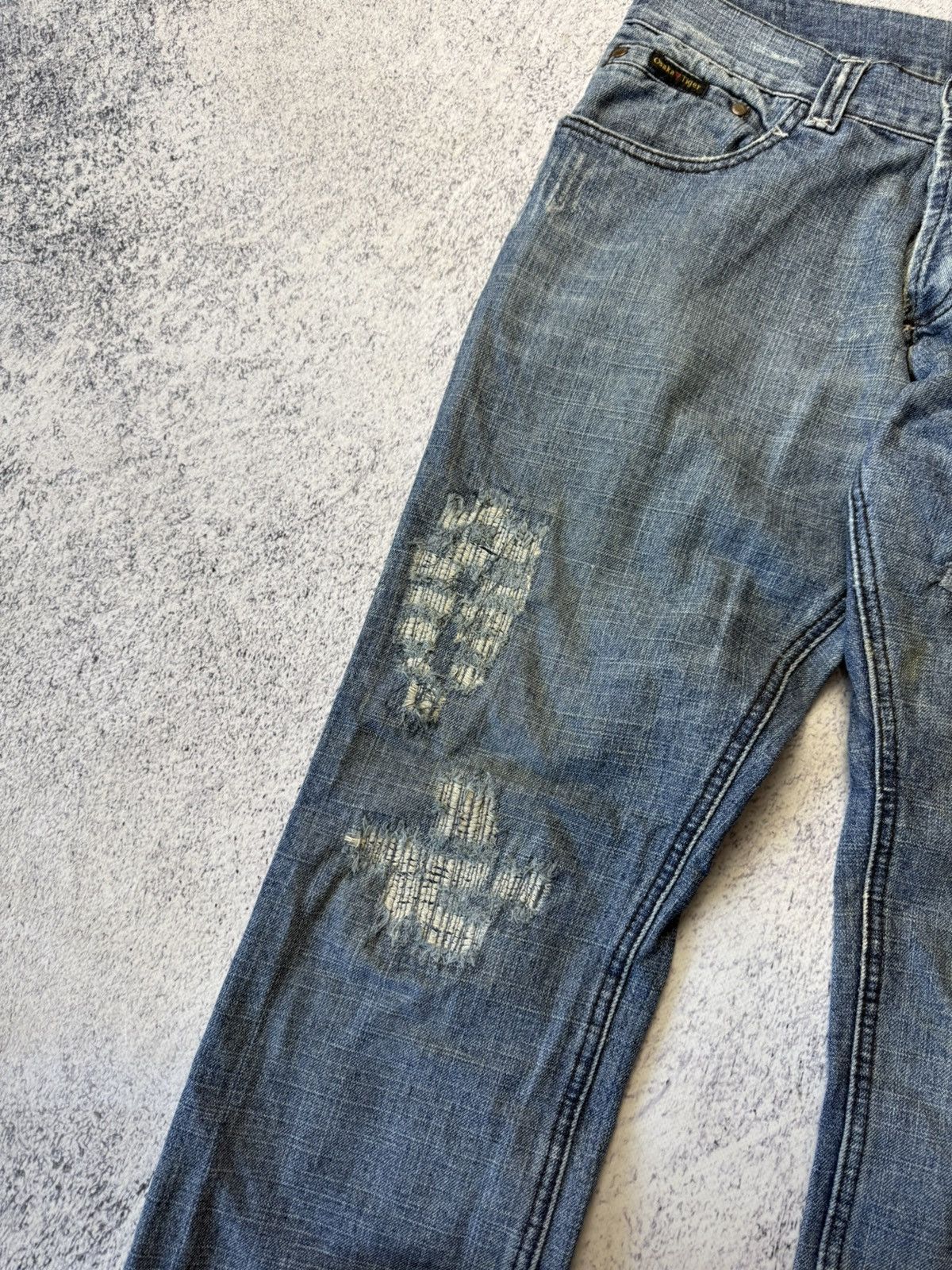 Other Rare Osaka Tiger jeans Japan Style Straight evisu style Size US 34 / EU 50 - 11 Thumbnail