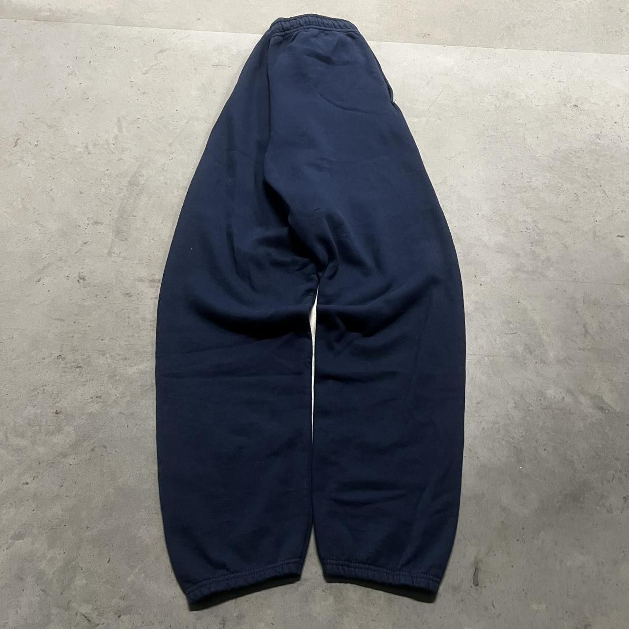 Japanese Brand × Vintage Vintage Y2K Navy Blue Sweatpants! Size US 34 / EU 50 - 4 Thumbnail