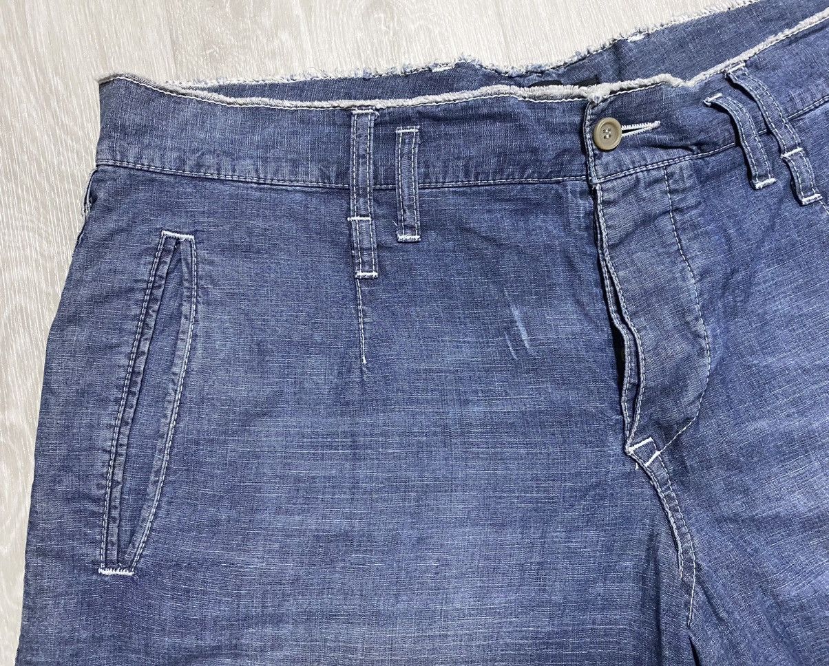 Dolce & Gabbana Dolce & Gabbana Washed Blue Distressed Jeans Shorts Size US 34 / EU 50 - 9 Thumbnail