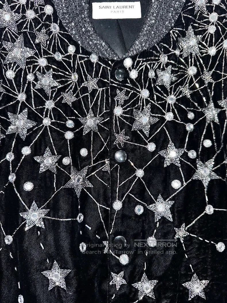 Saint Laurent Paris Saint Laurent Paris Starry Jacket Size XS / US 0-2 / IT 36-38 - 2 Thumbnail