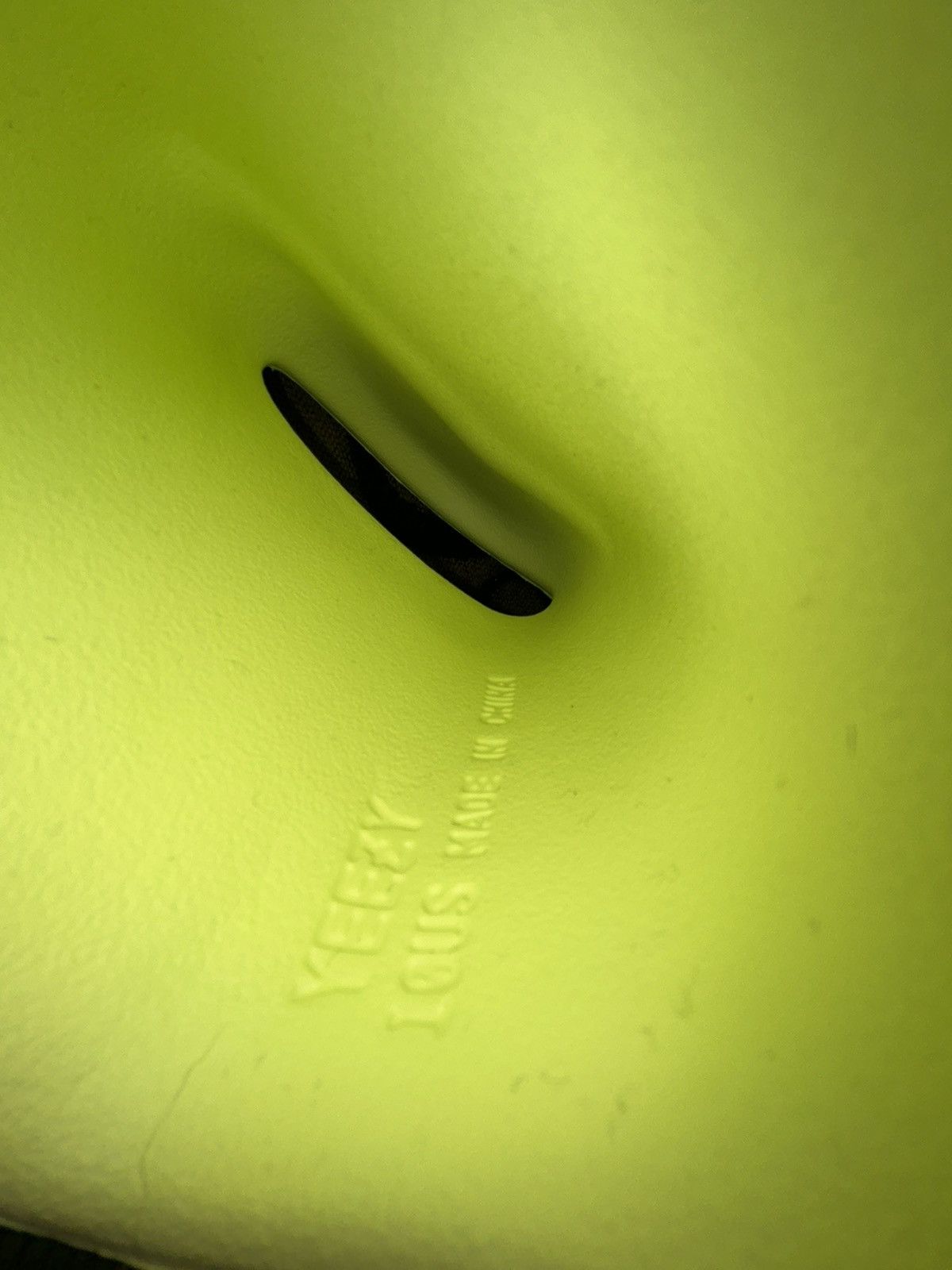 Adidas × Kanye West Adidas Yeezy Slide Glow Green Size US 10 / EU 43 - 5 Thumbnail